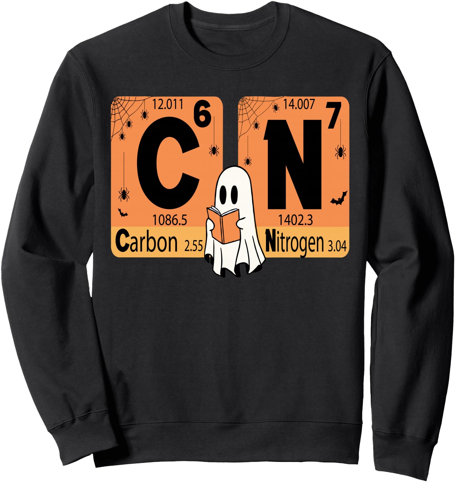 Halloween 67 Meme Science Chemistry Humor Periodic Table Sweatshirt
