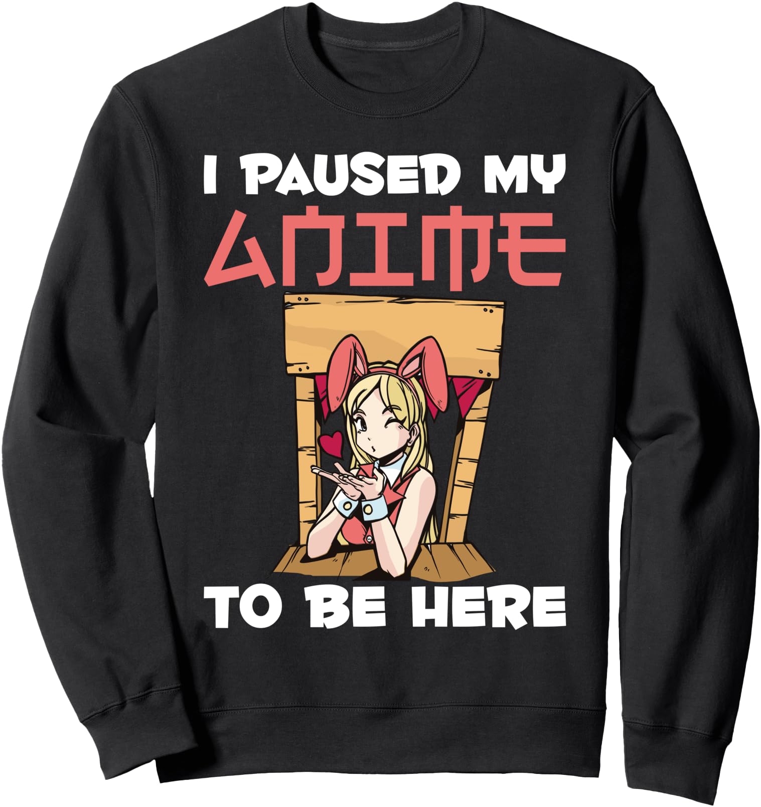 Anime Otaku Girl Japanese Comic Fan Manga Sweatshirt