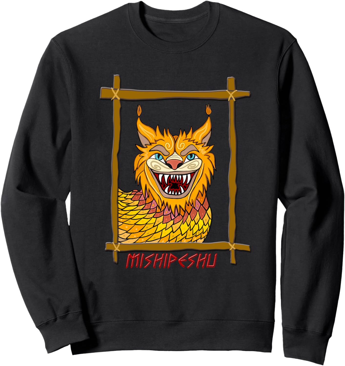 Mishipeshu Water Panther Eerie Lake Erie Official Merch Sweatshirt