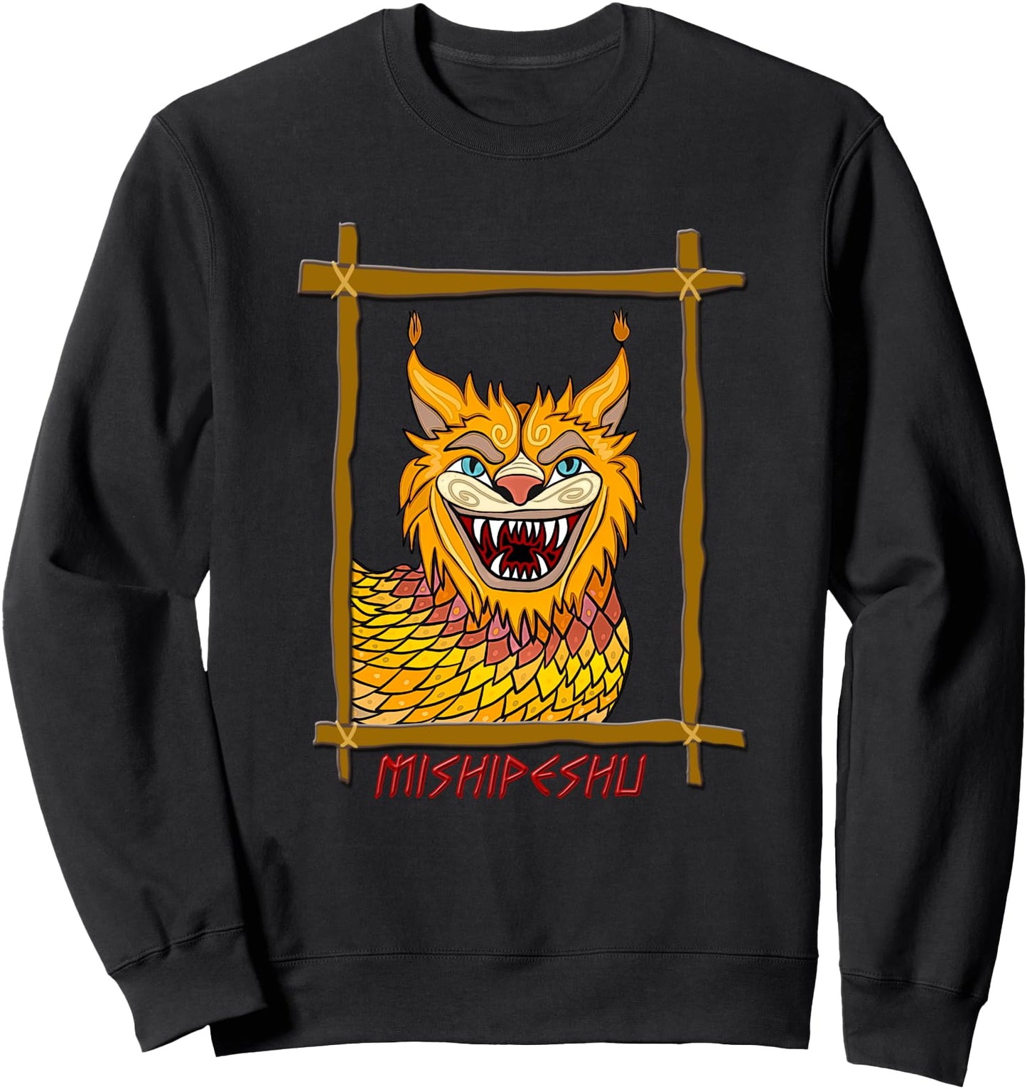 Mishipeshu Water Panther Eerie Lake Erie Official Merch Sweatshirt