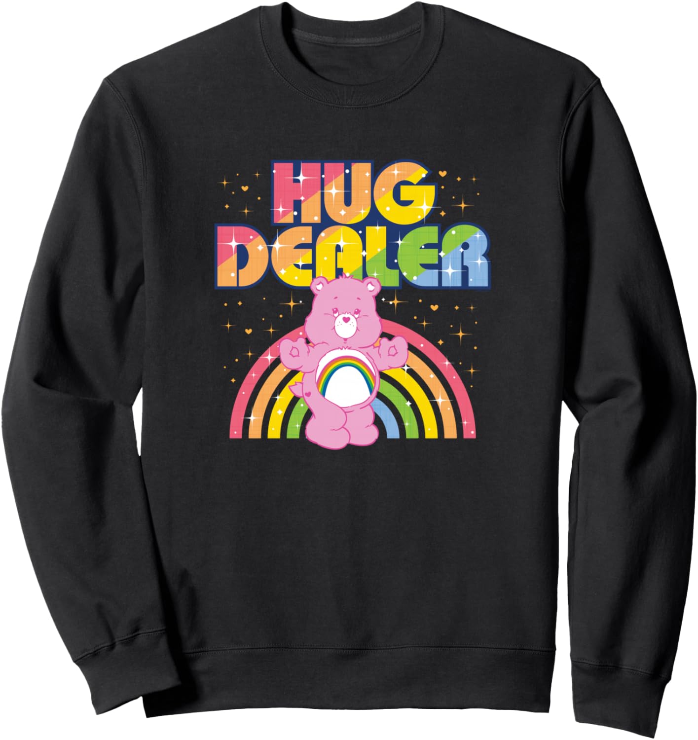 Care Bears Hug Dealer Rainbow Retro Cartoon Sweatshirt