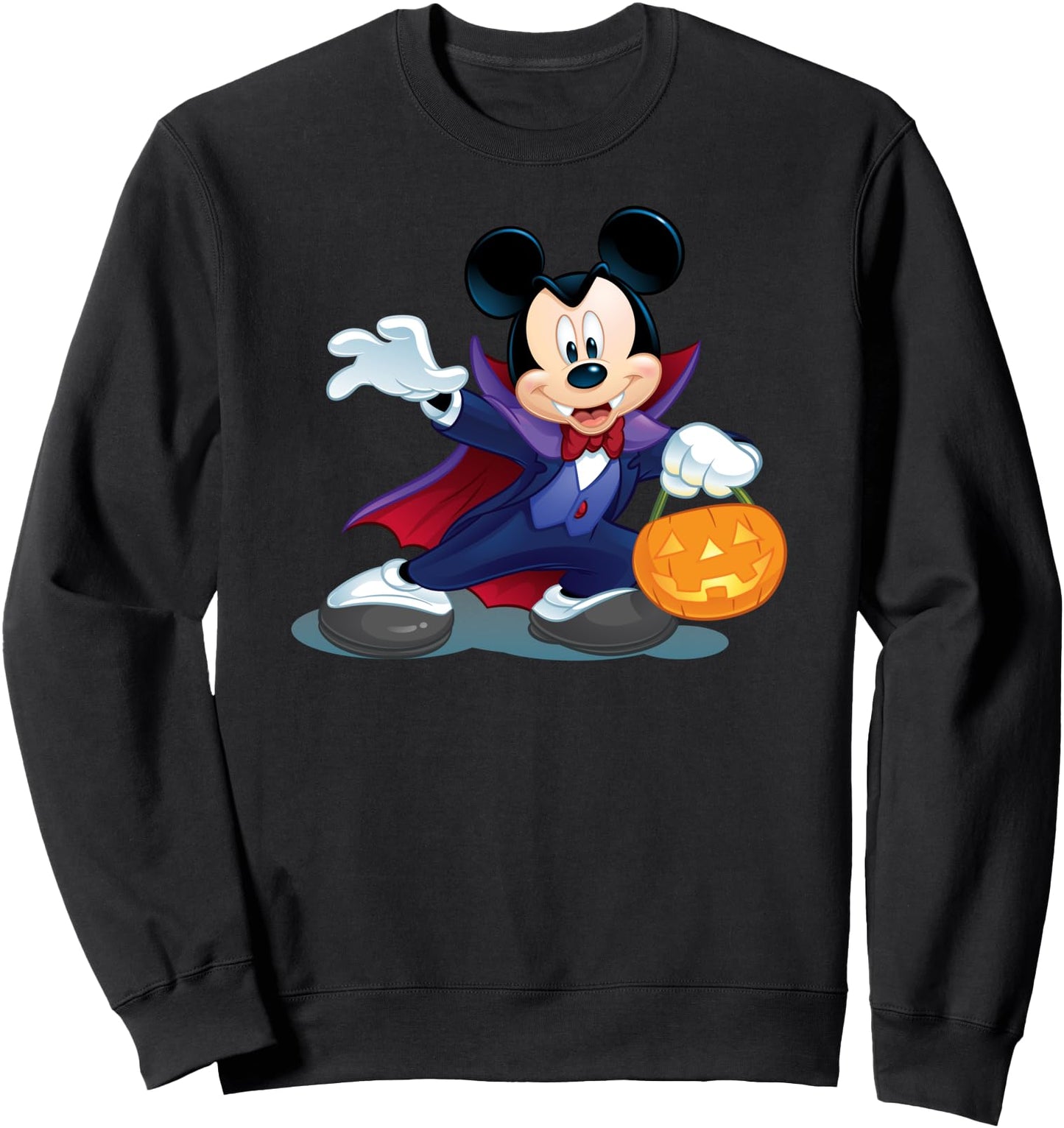 Disney Halloween Mickey Mouse Vampire Sweatshirt