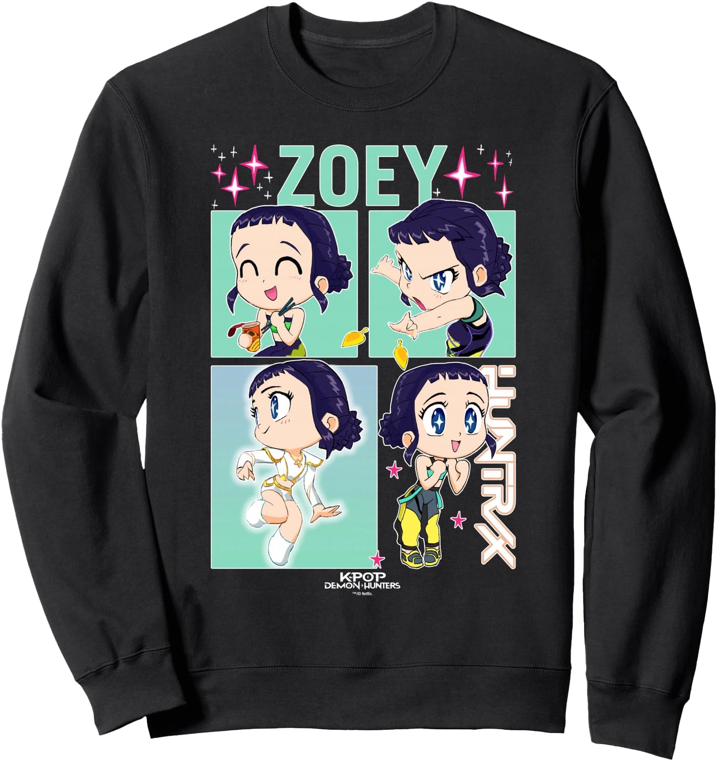 KPop Demon Hunters Zoey Officially Licensed Sweatshirt