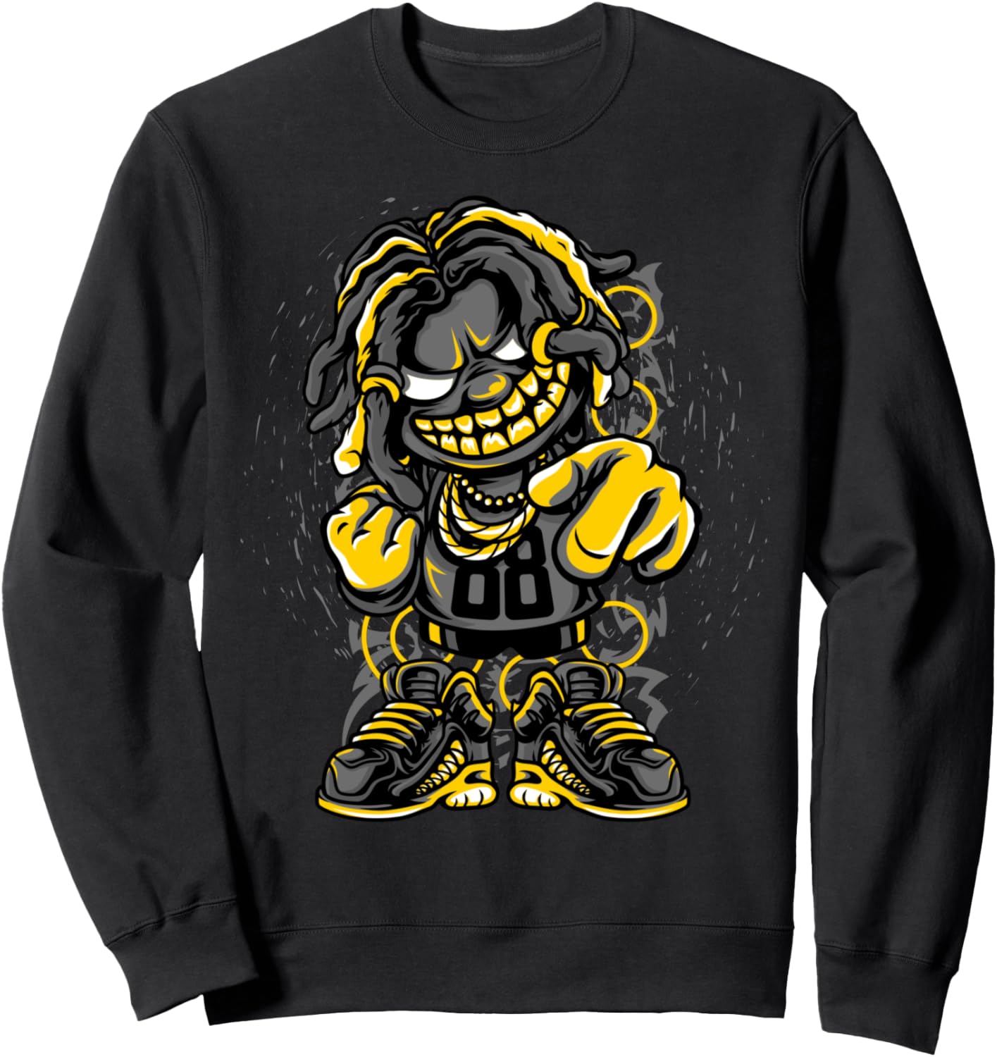 Urban Graffiti Style Street Dude T Cool Hip Hop Street Art Sweatshirt