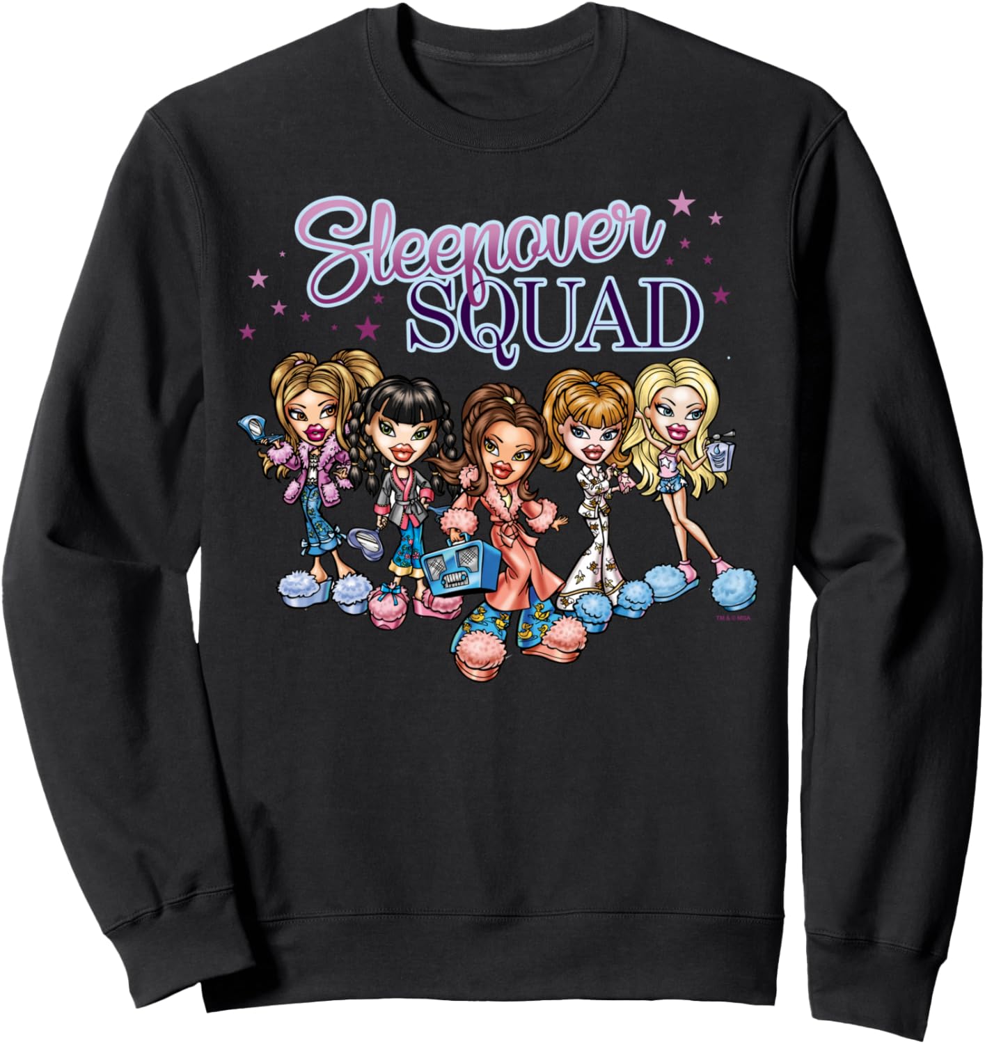 Bratz Group Shot Sleepover Squad Sweatshirt