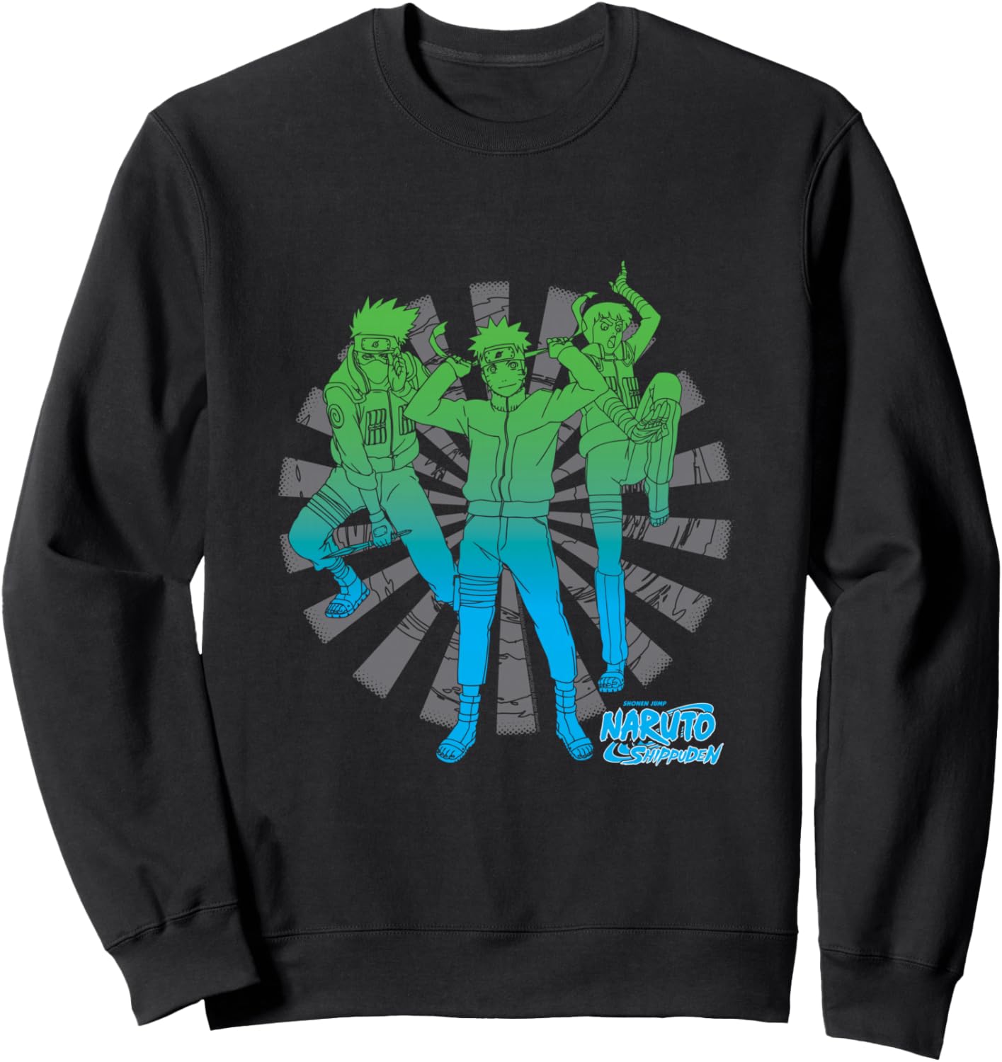 Naruto Shippuden Naruto Rock Lee Kakashi Anime Sweatshirt