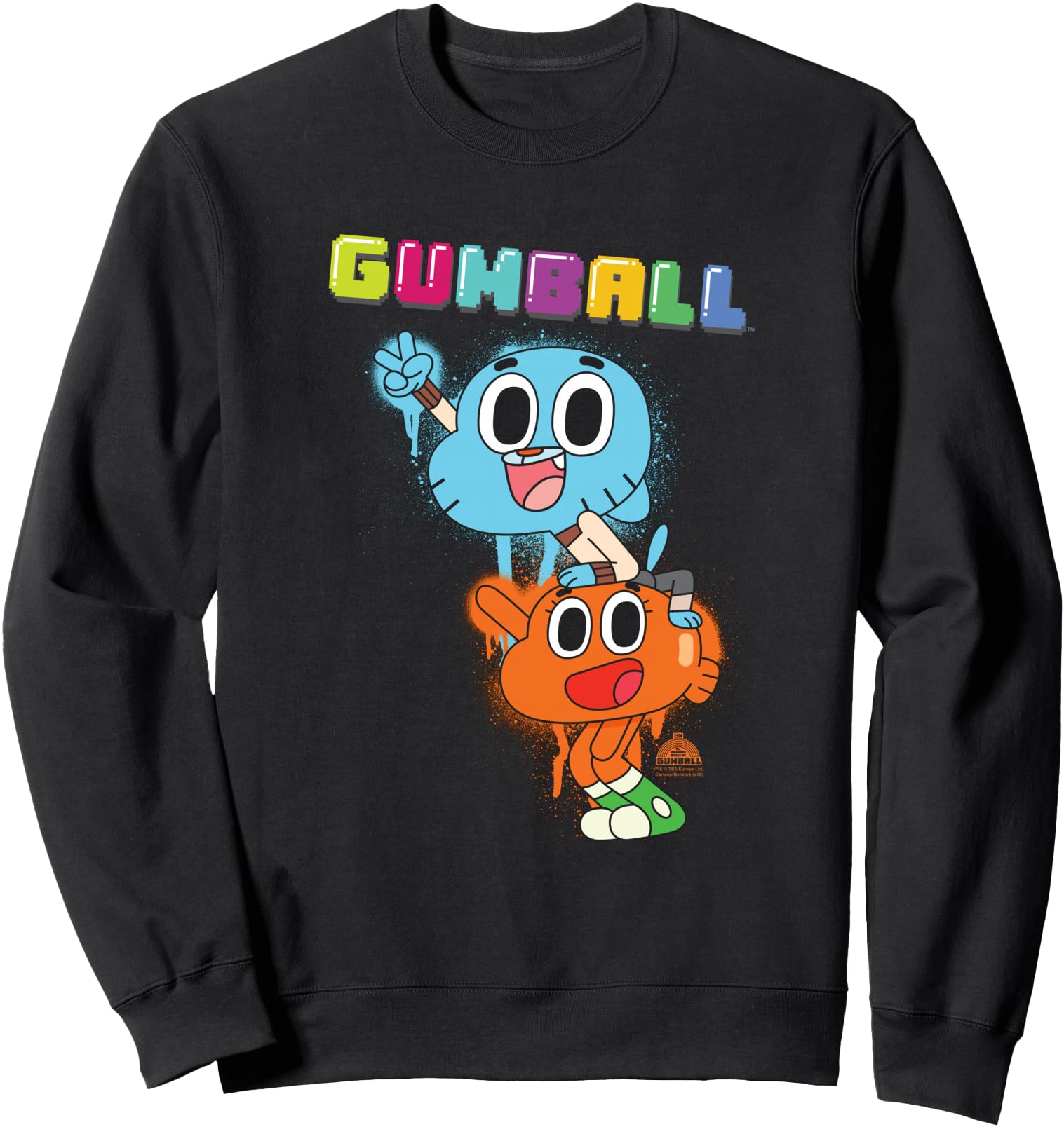 The Amazing World of Gumball Gumball Spray Sweatshirt