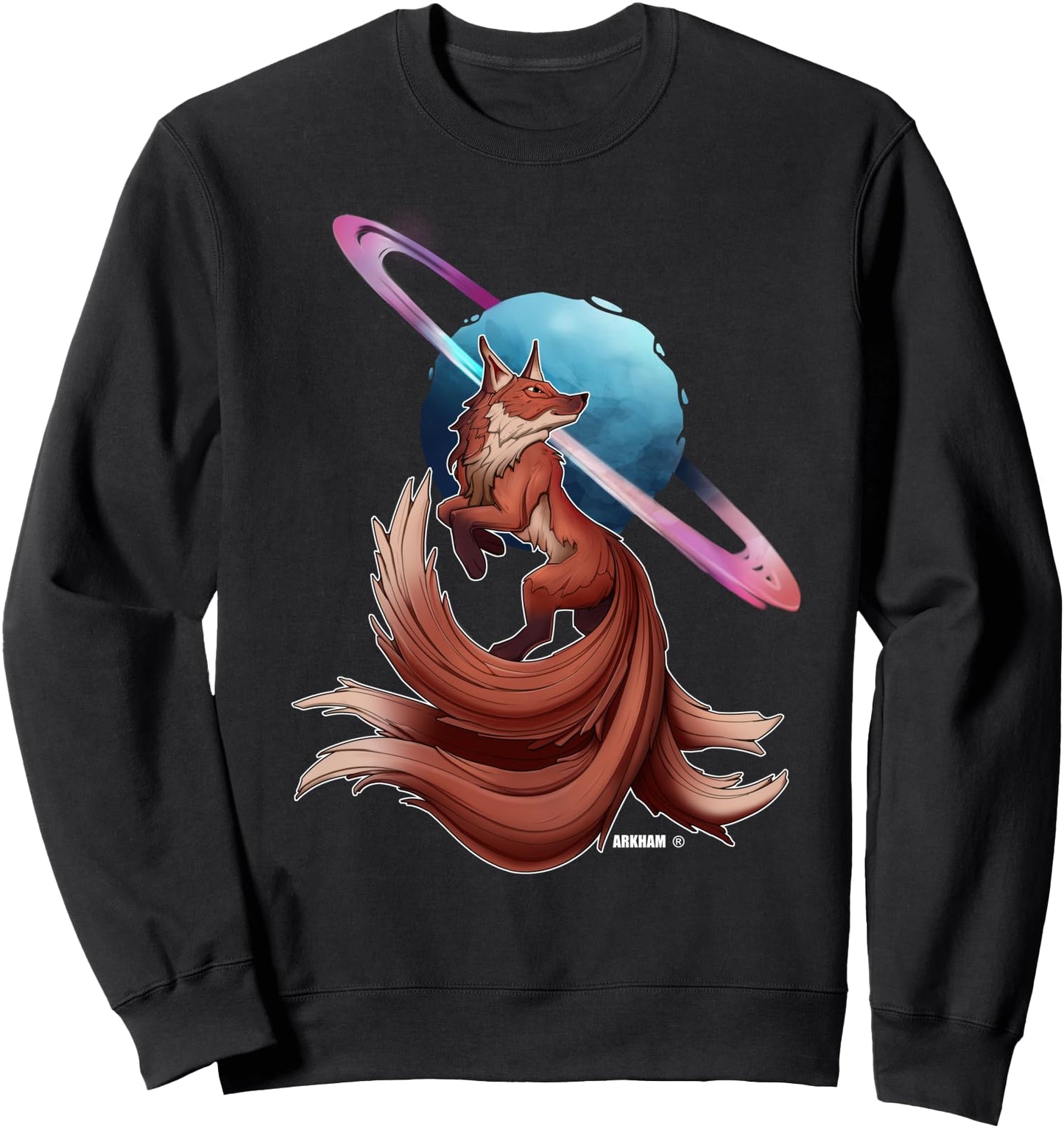 Fox Kitsune Japanese Style Sweatshirt