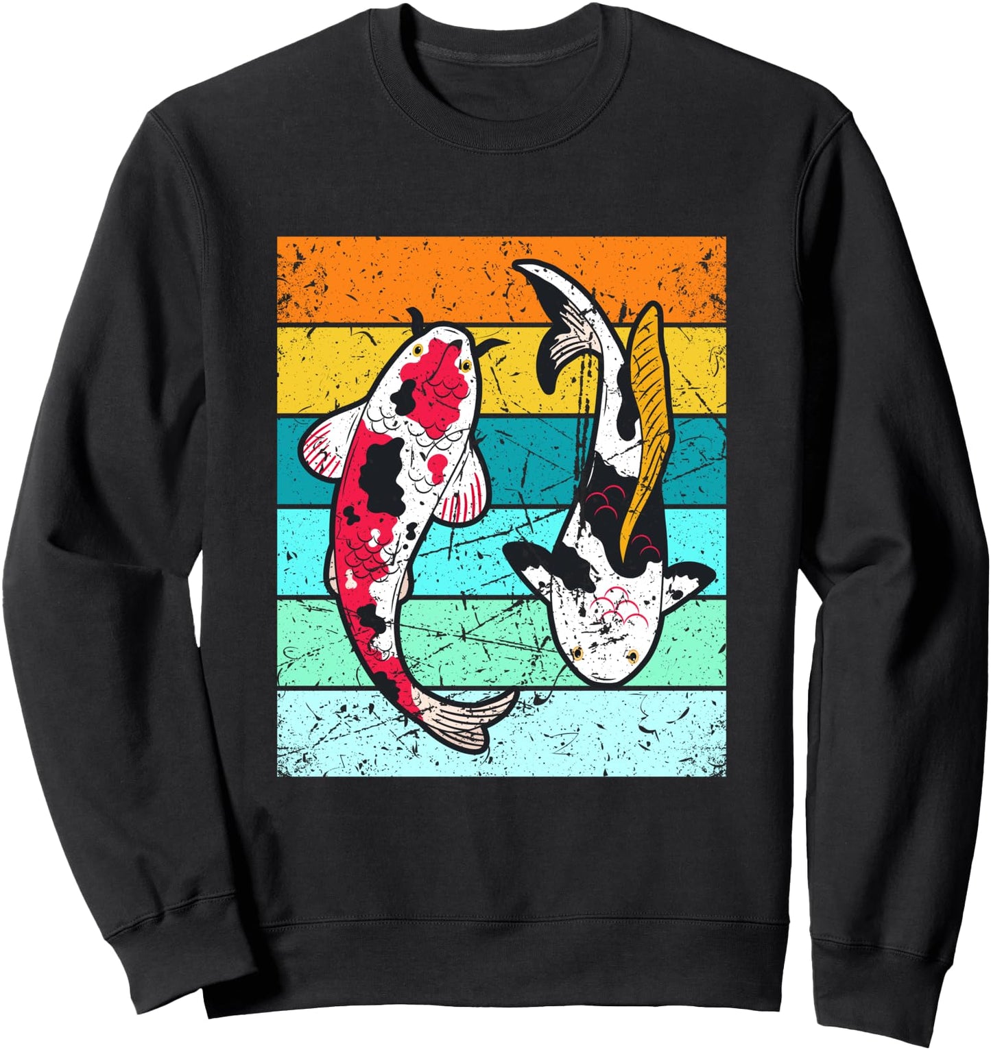 Koi Fish Shirt Women Men Japanese Aesthetic Clothing Sweatshirt
