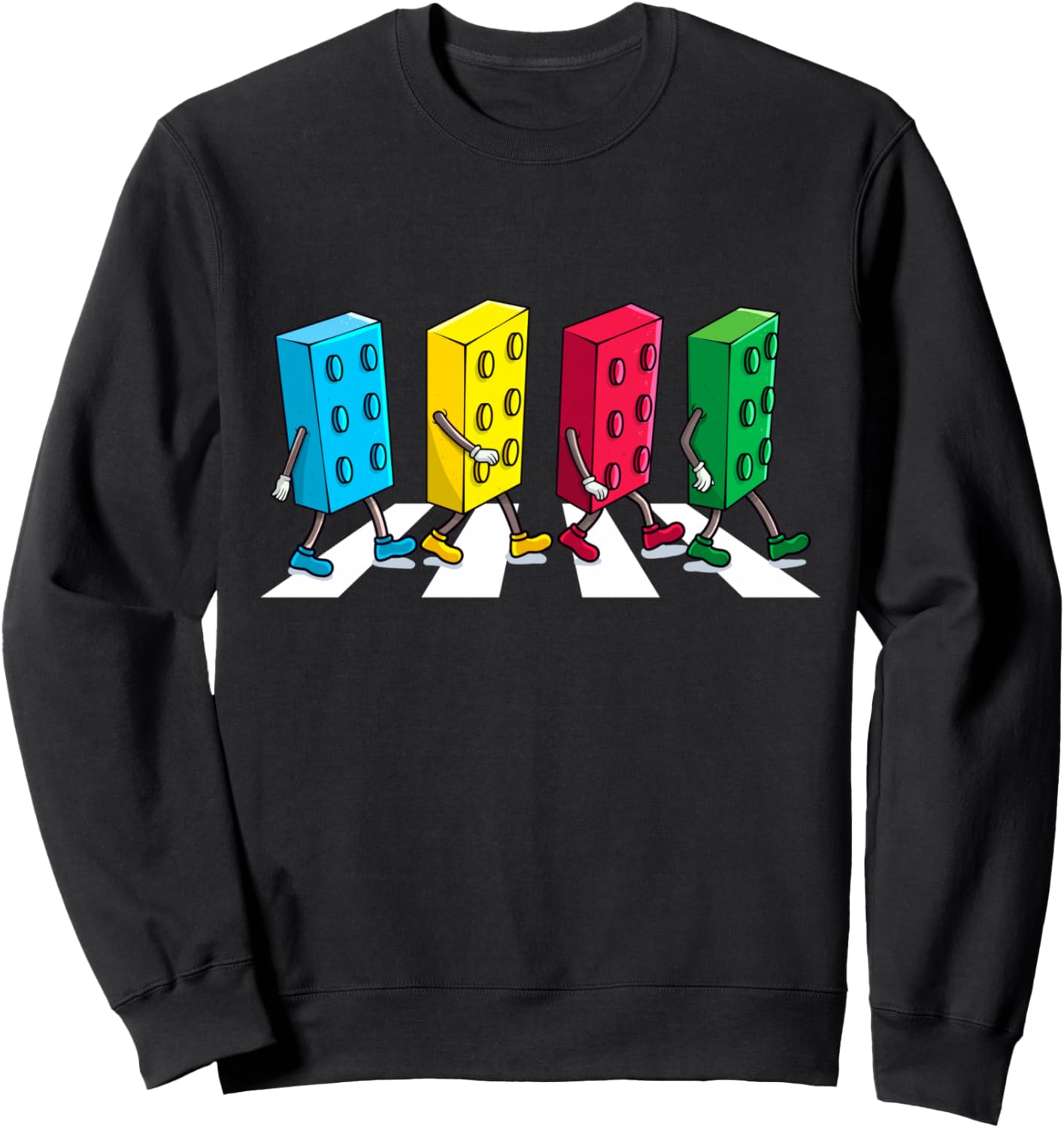 Master Builder Building Bricks Block Party Brick Boys Kids Sweatshirt