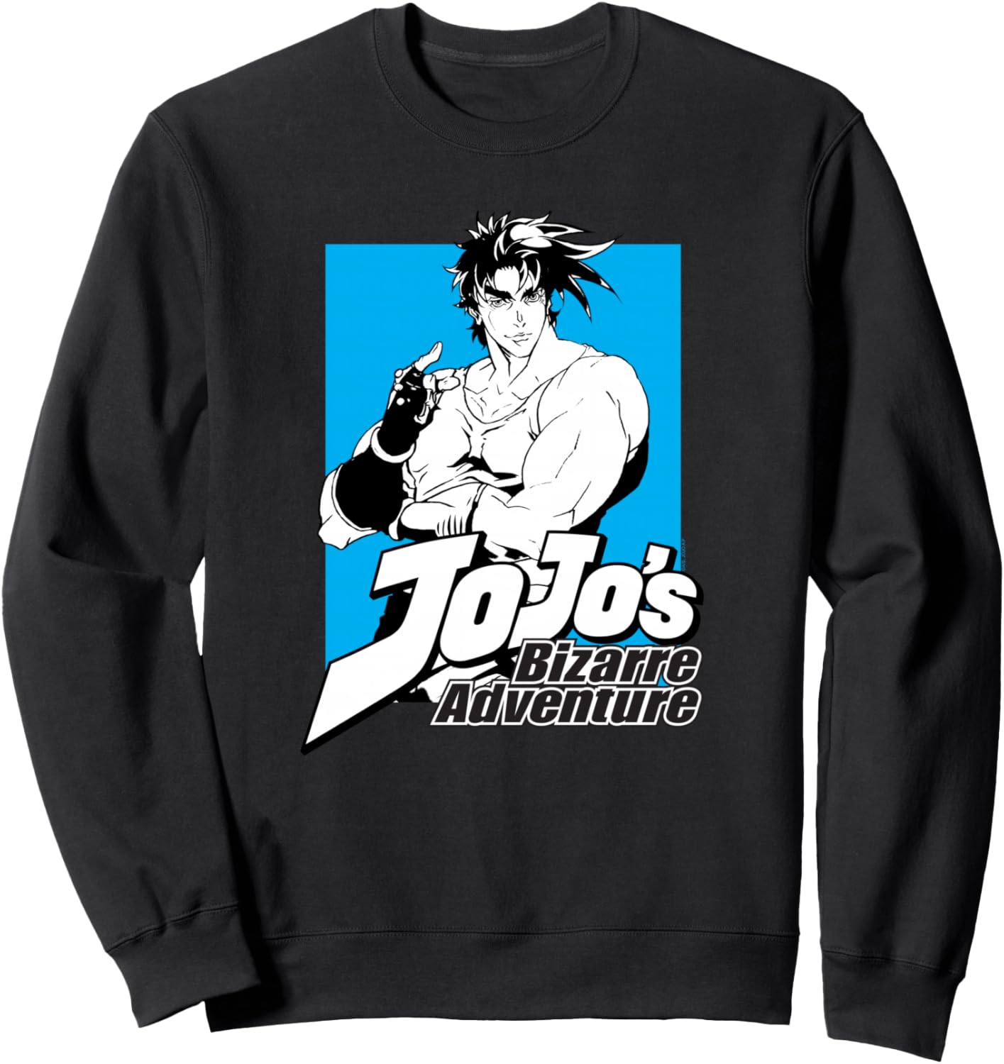 JoJo's Bizarre Adventure Part 2 Joseph Joestar Pose Anime Sweatshirt