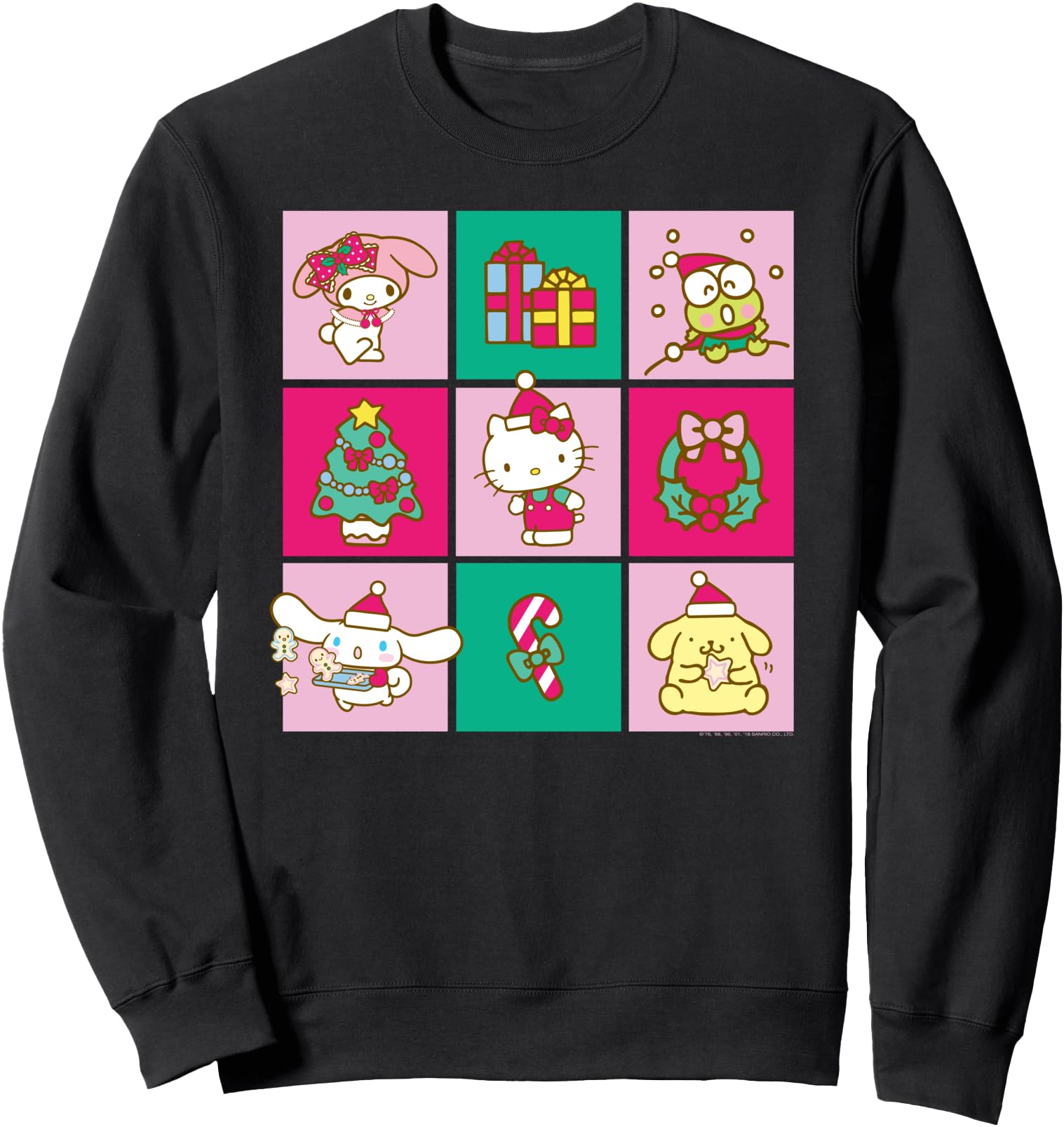 Hello Sanrio Friends Christmas Sweatshirt Sweatshirt