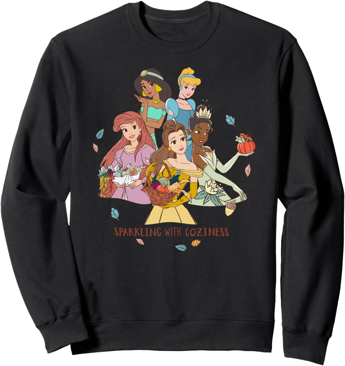 Disney Princesses Charming with Coziness Fall Sweatshirt