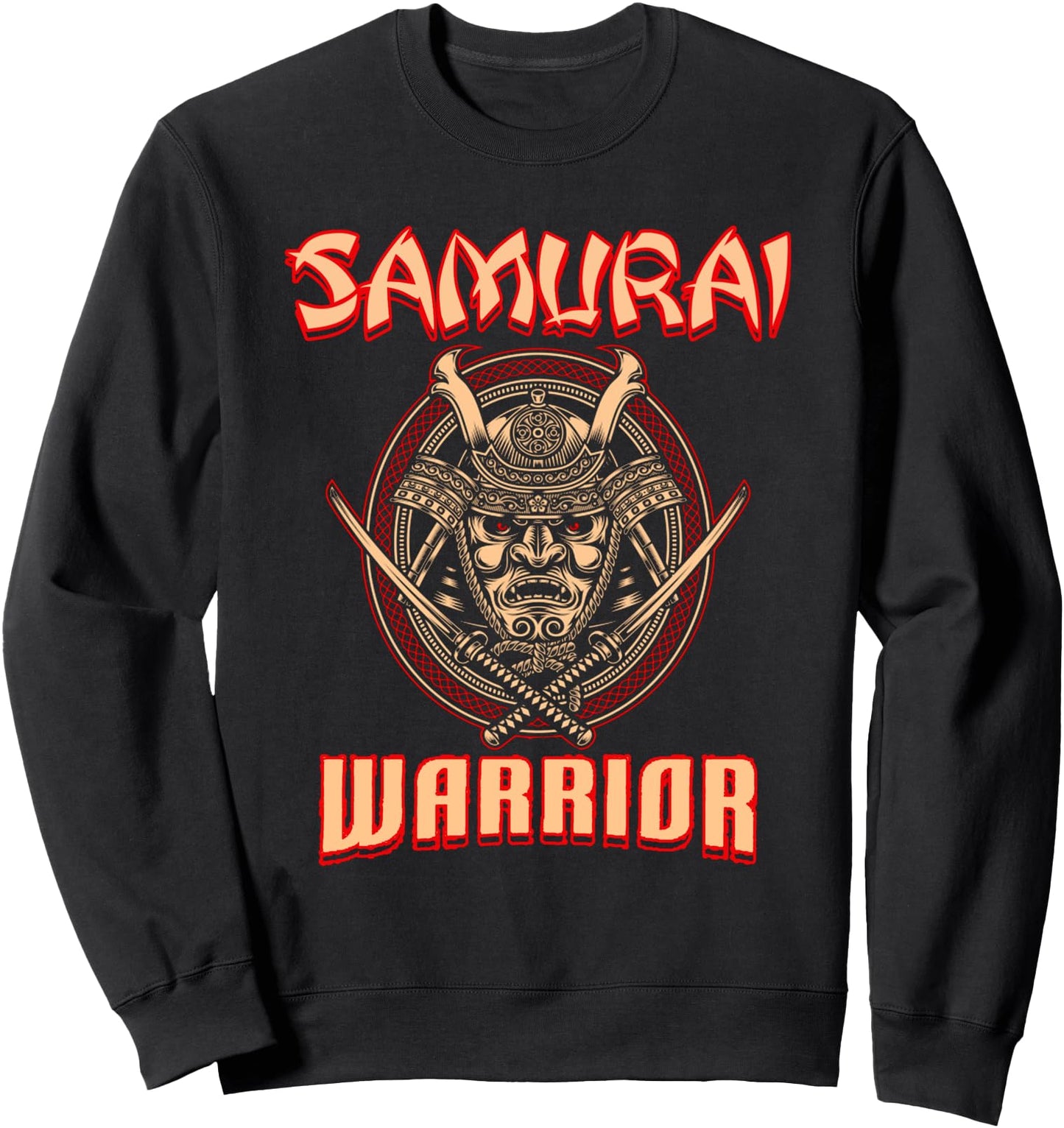 Anime Japanese Samurai Warrior Retro Color Gift Sweatshirt