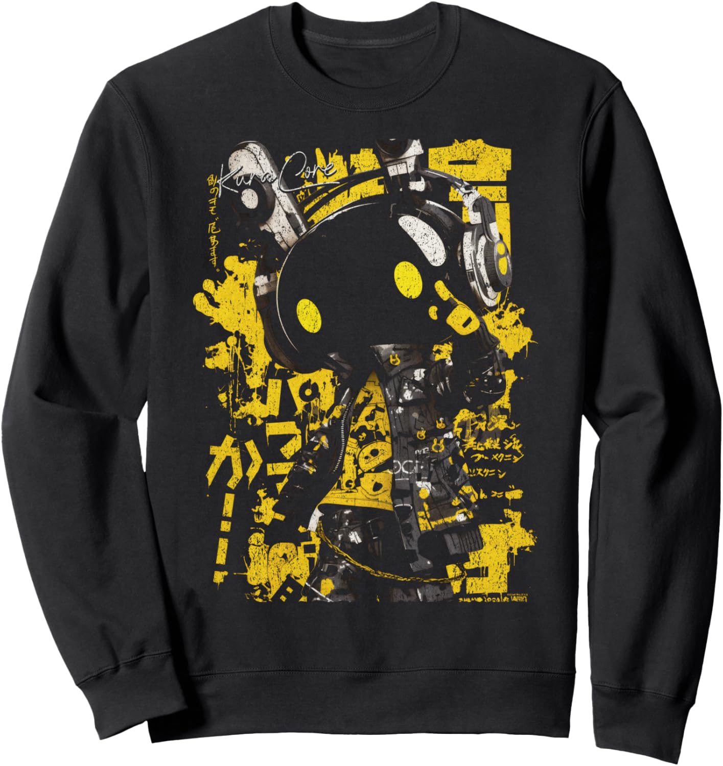 Japanese Streetwear Cyberpunk Y2K Retro Techwear Manga Anime Sweatshirt
