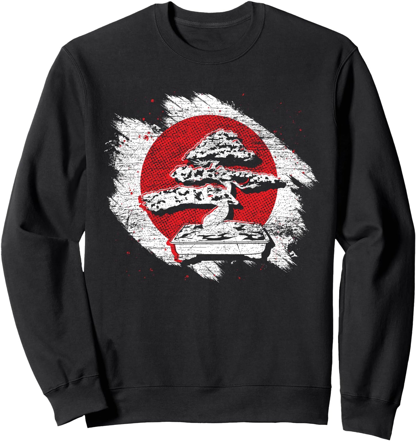 Zen Buddhist Japanese Culture Aesthetic Bonsai Tree Sweatshirt