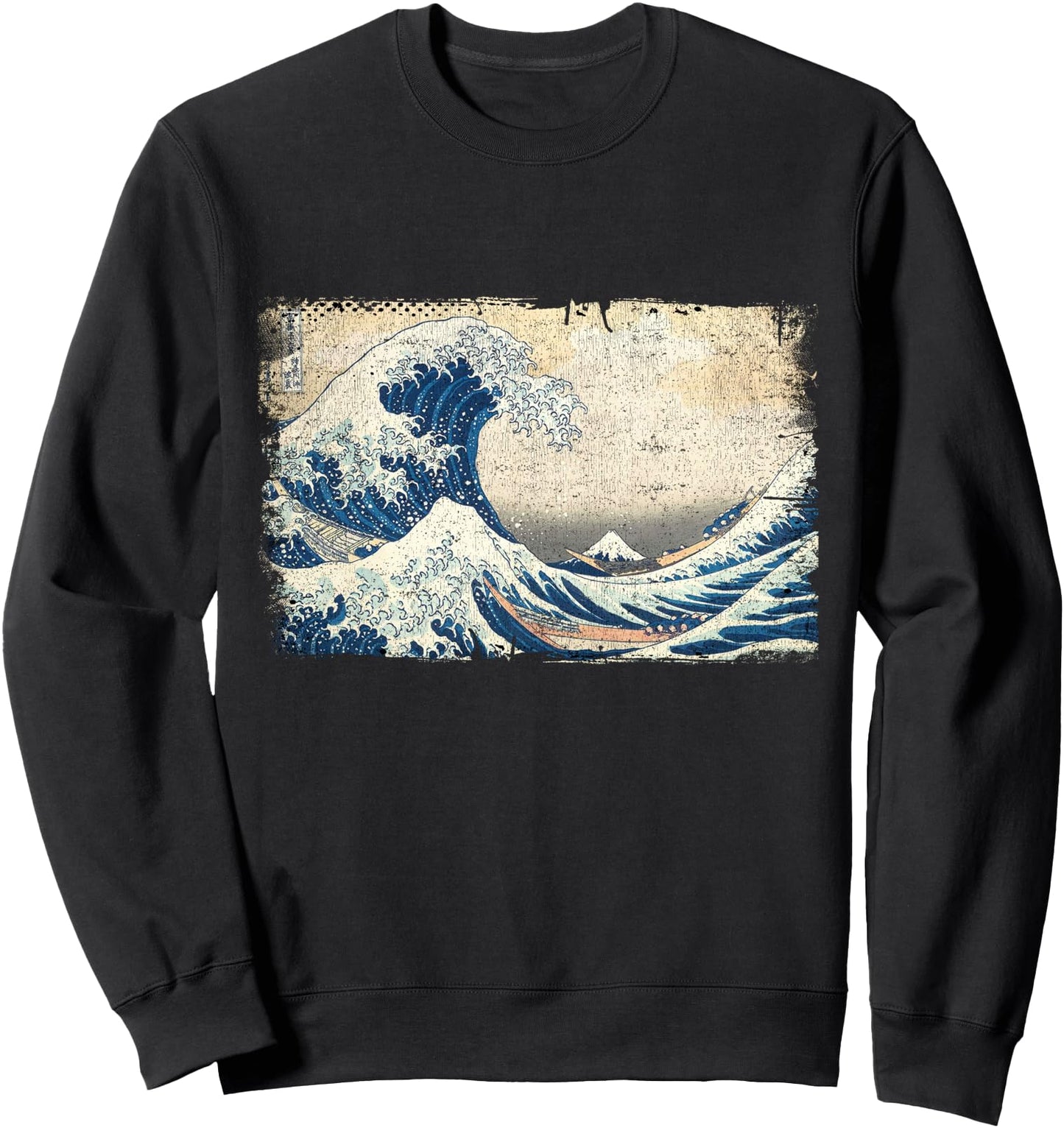 The Great Wave Off Kanagawa Famous Painting Sweatshirt