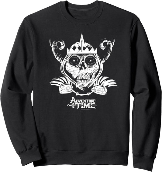 Adventure Time Skull Face Sweatshirt