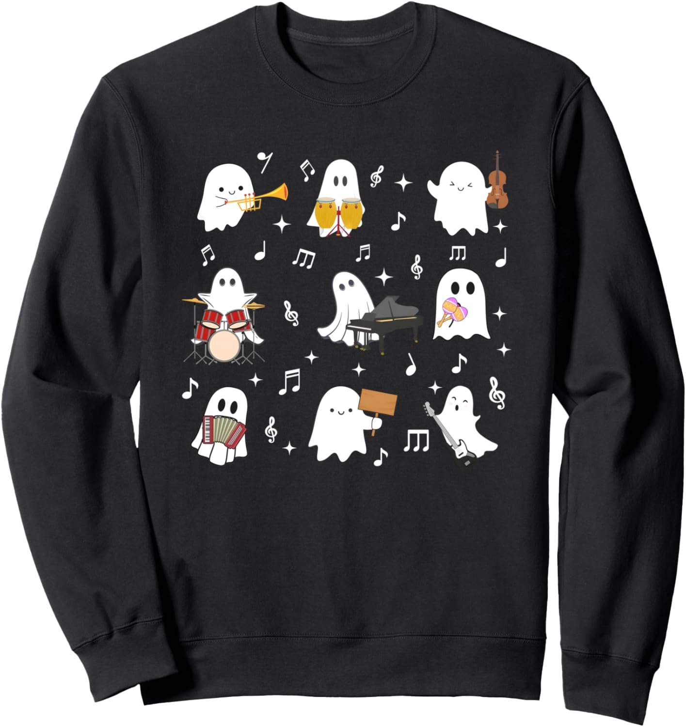 Music Teacher Halloween Music Teacher Education Sweatshirt