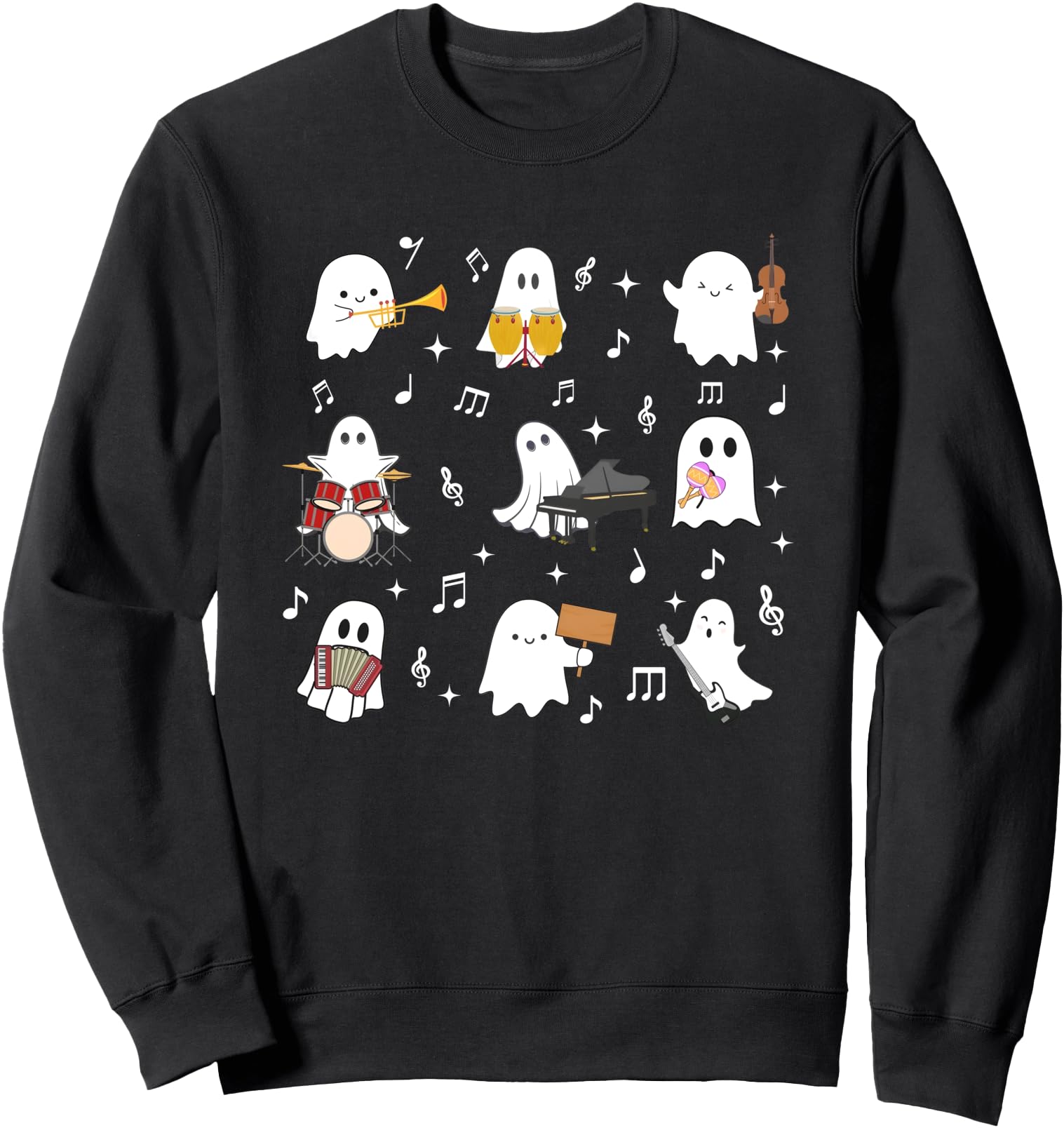 Music Teacher Halloween Music Teacher Education Sweatshirt