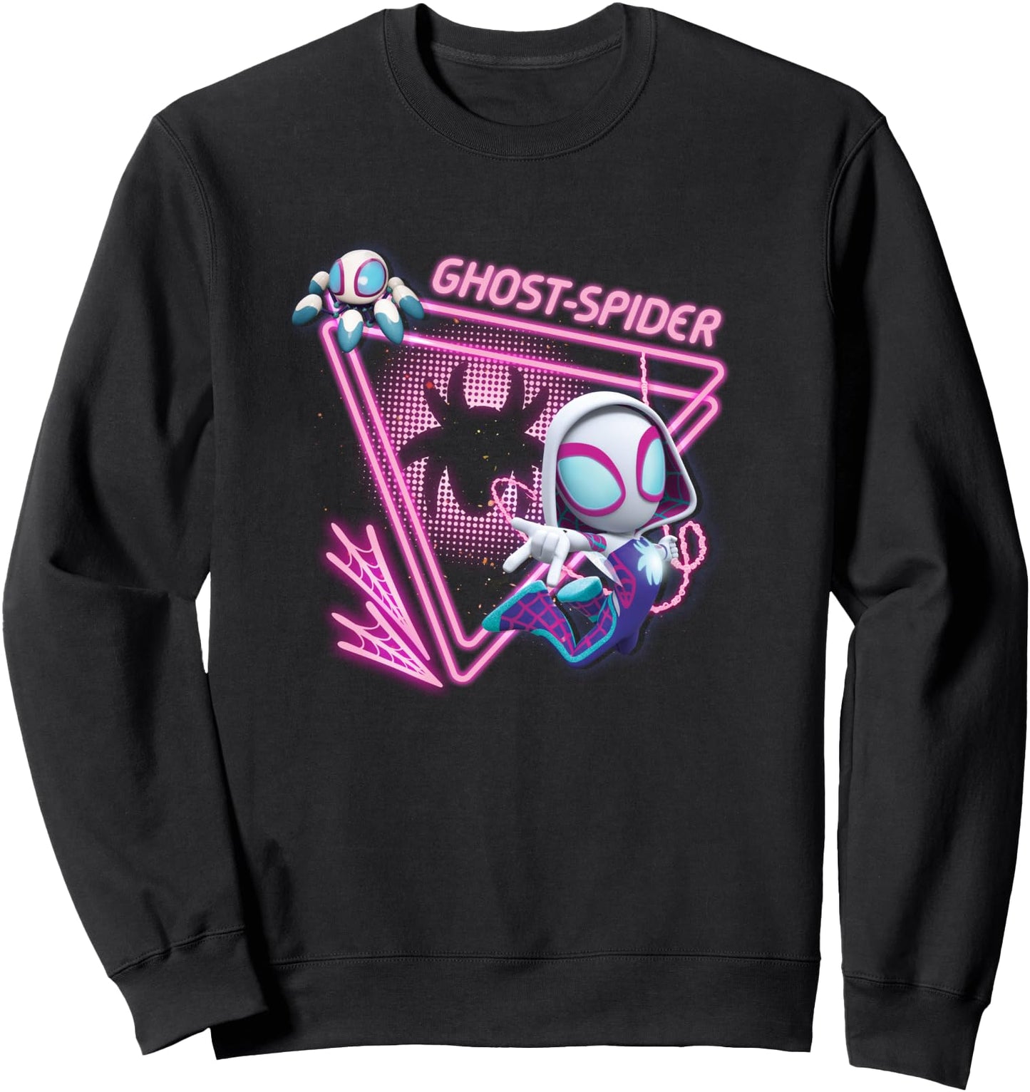Marvel Spidey And His Amazing Friends Ghost-Spider Hologram Sweatshirt
