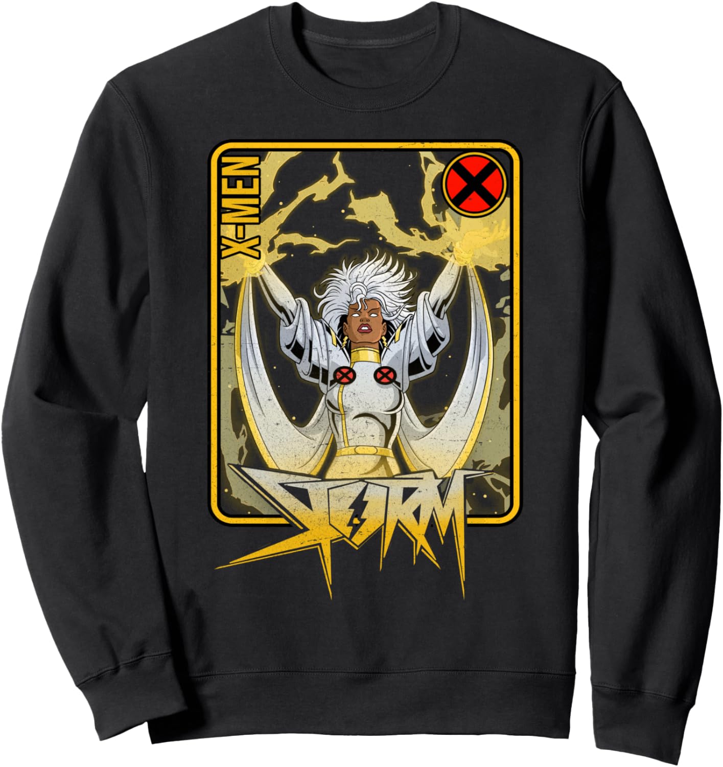 Marvel X-Men Storm Playing Card Sweatshirt