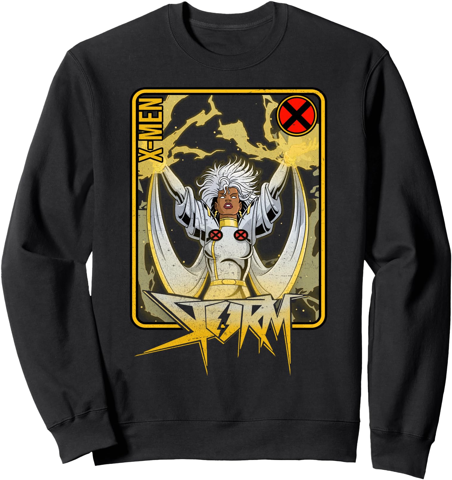 Marvel X-Men Storm Playing Card Sweatshirt