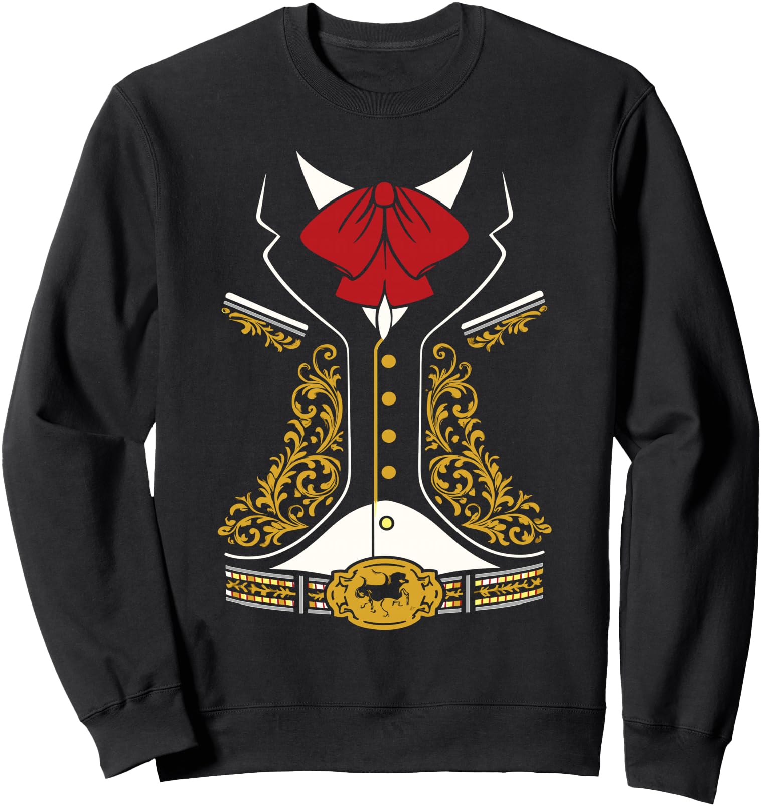 Mariachi Band Costume Funny Graphic on a Sweatshirt