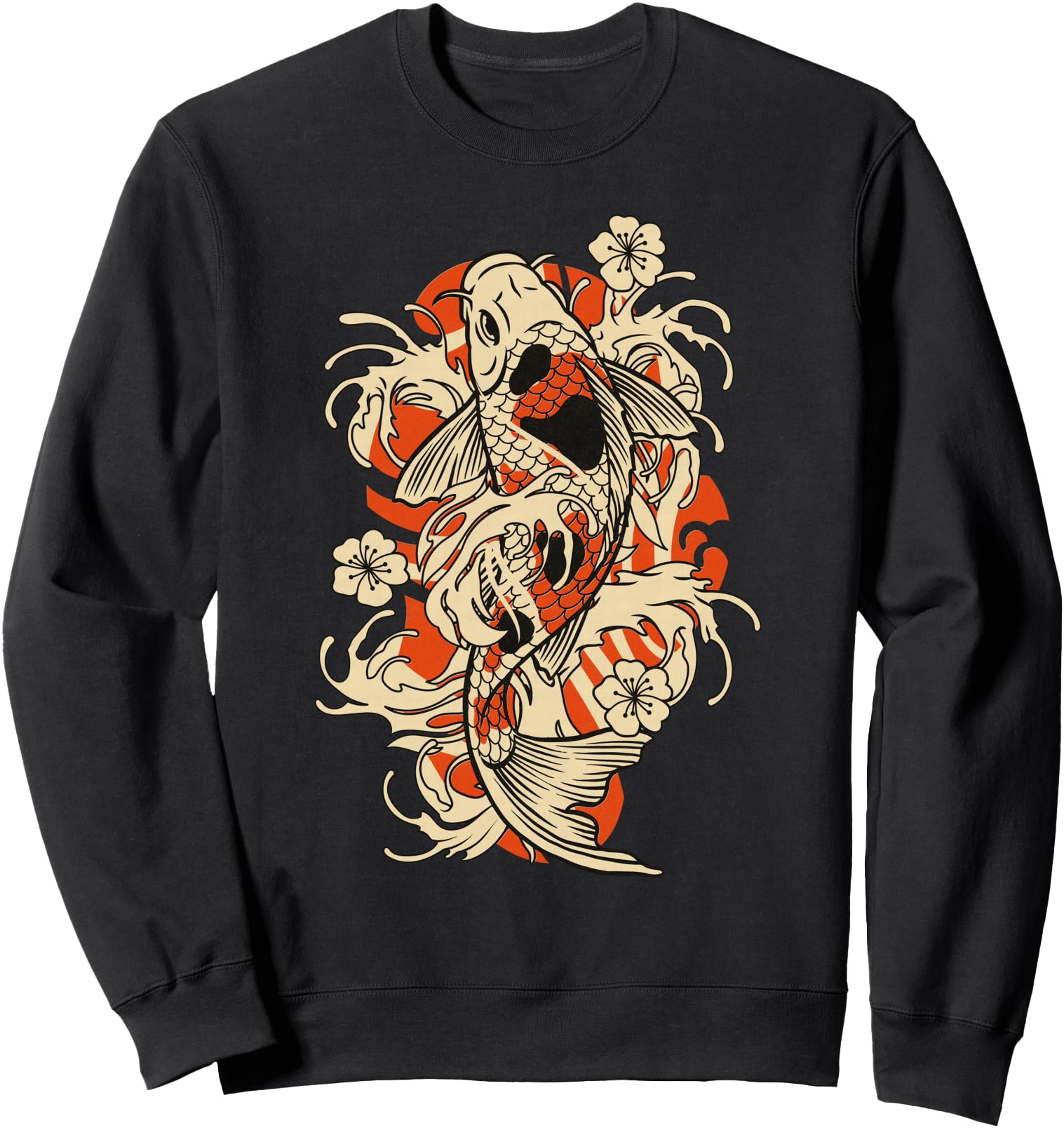 Vintage Japanese Koi Fish Japan Sweatshirt