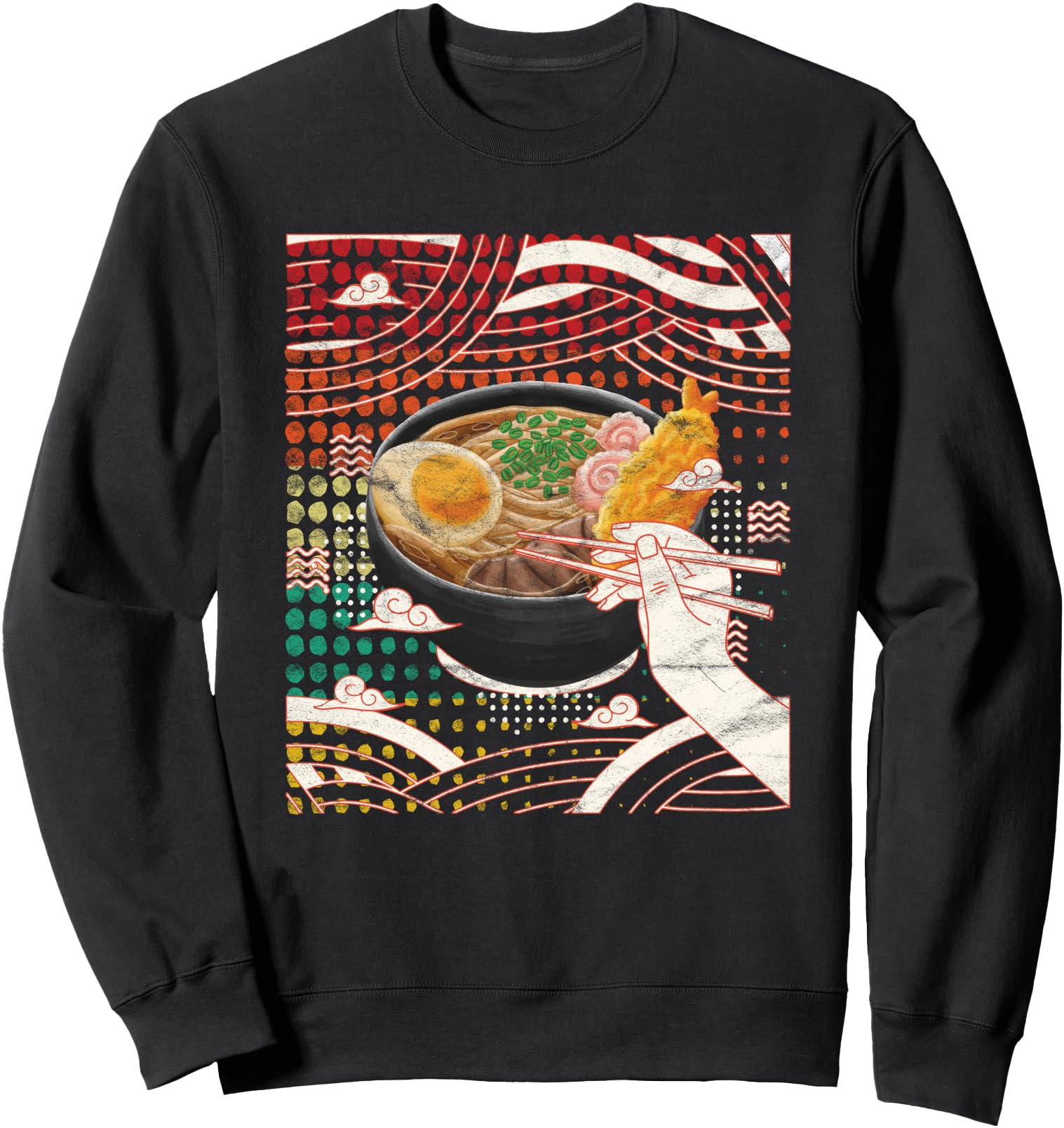 Ramen Japanese Retro Vintage Art Sweatshirt