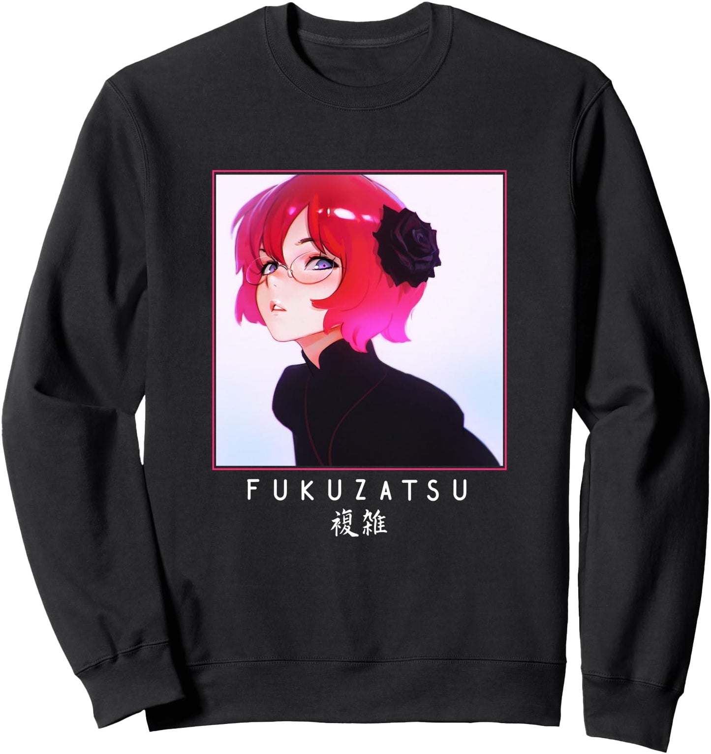 Anime Girl Japanese Aesthetic anime Otaku Sweatshirt