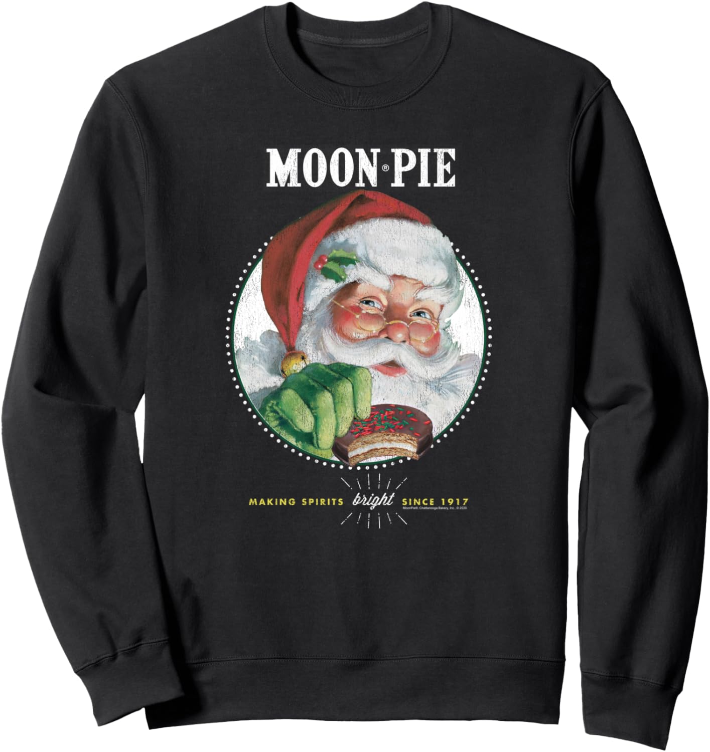 MoonPie Snacks for Santa Sweatshirt