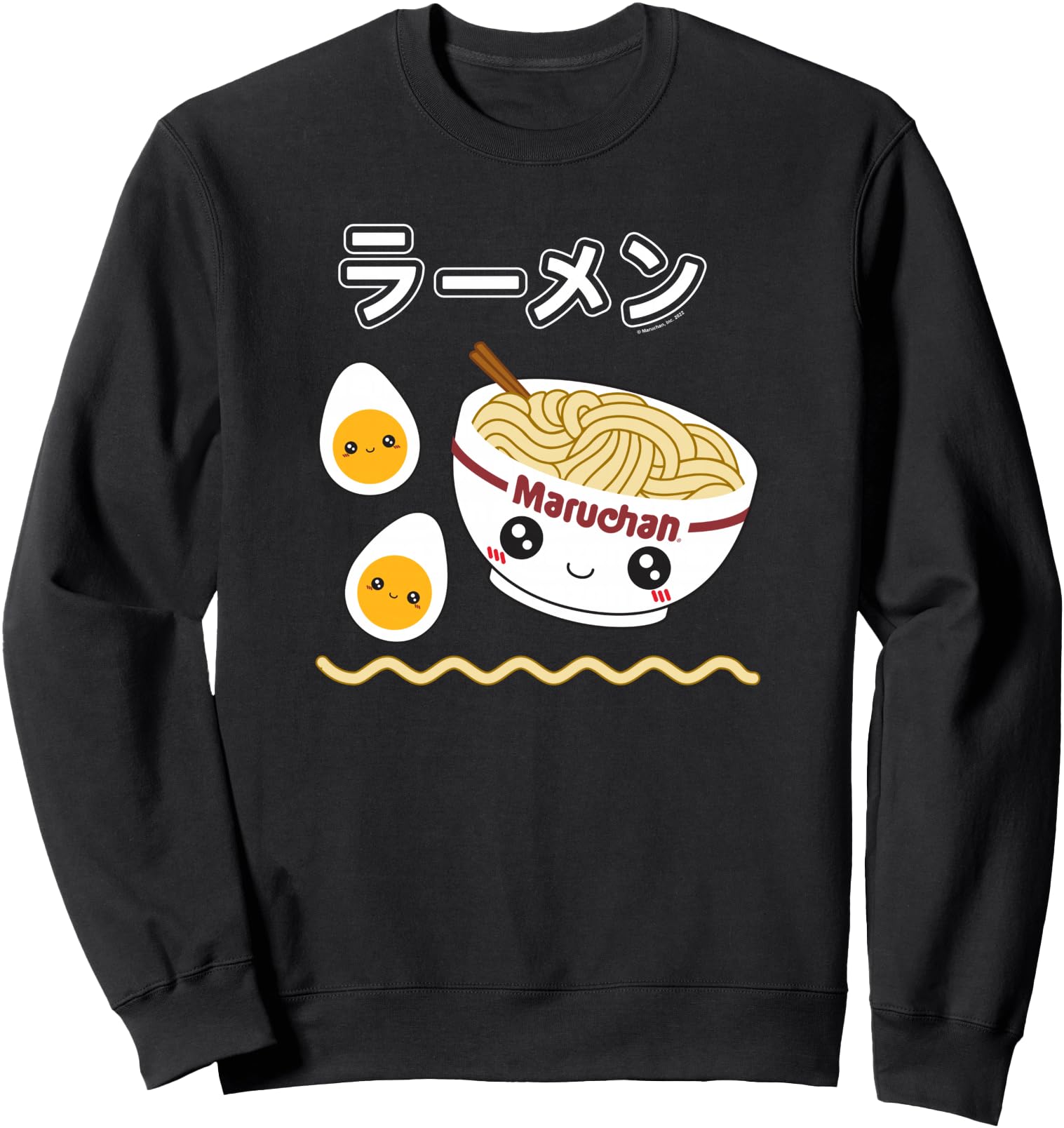 Maruchan Instant Lunch Cute Ramen Japanese Style Logo Sweatshirt