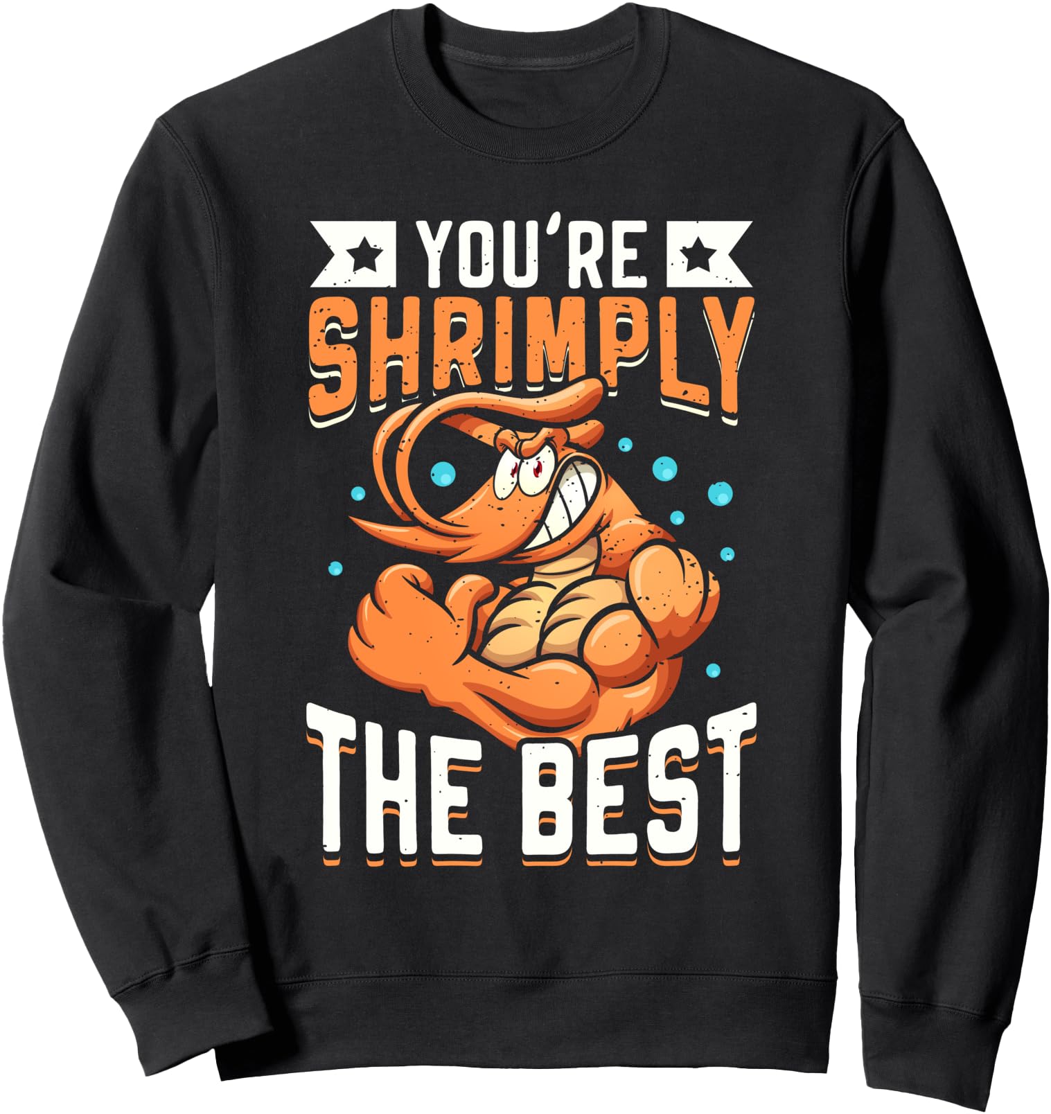 You're Shrimply The Best Anime Japanese Food Asian Food Sweatshirt