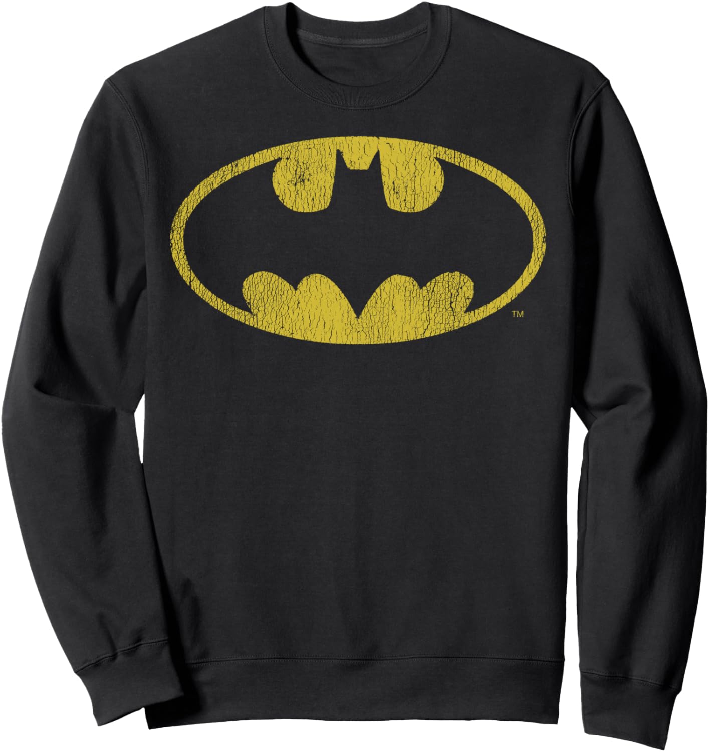 DC Comics Batman Distressed Classic Logo Sweatshirt