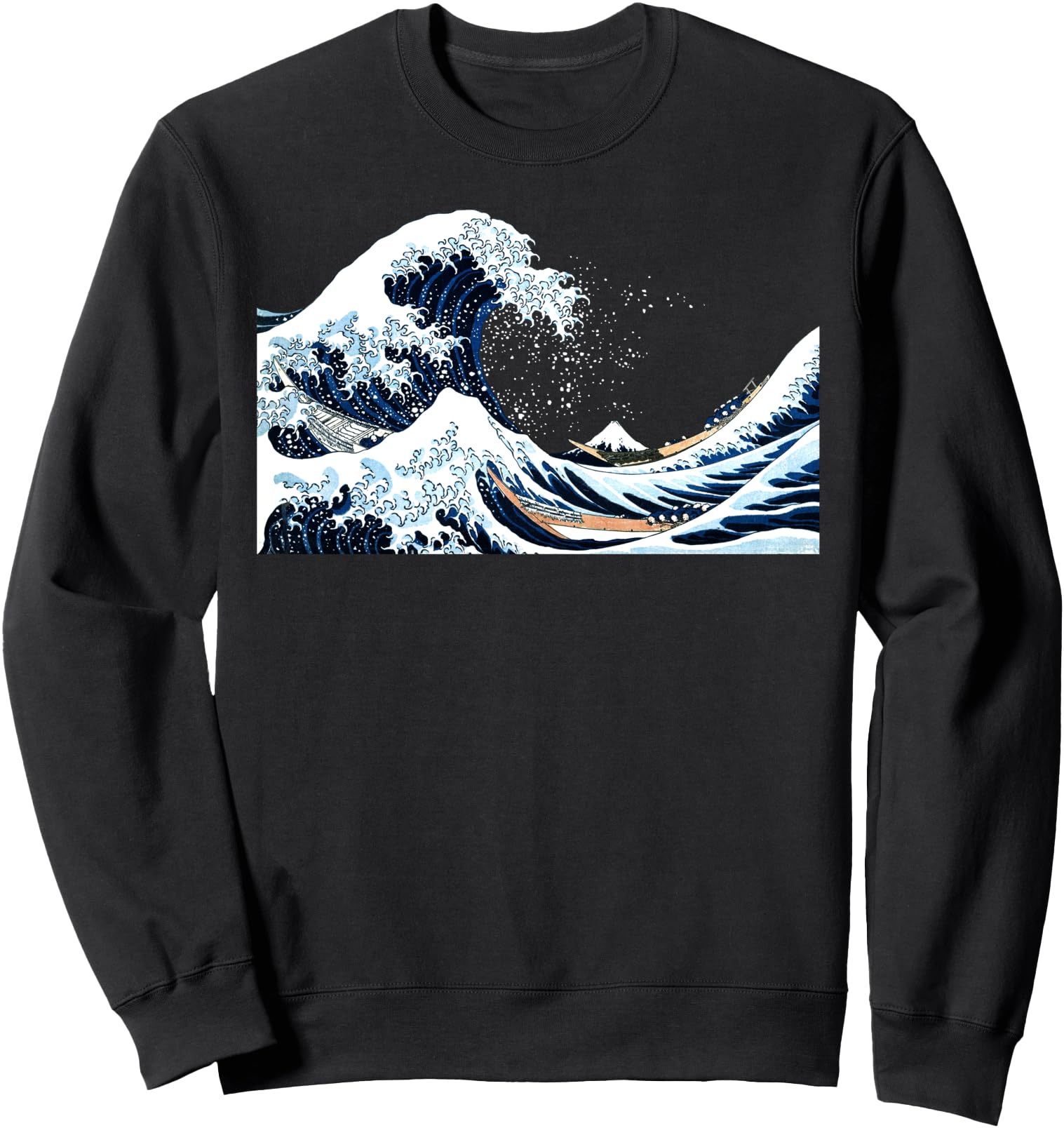 The Great Wave off Kanagawa Hokusai Japanese Art Sweatshirt