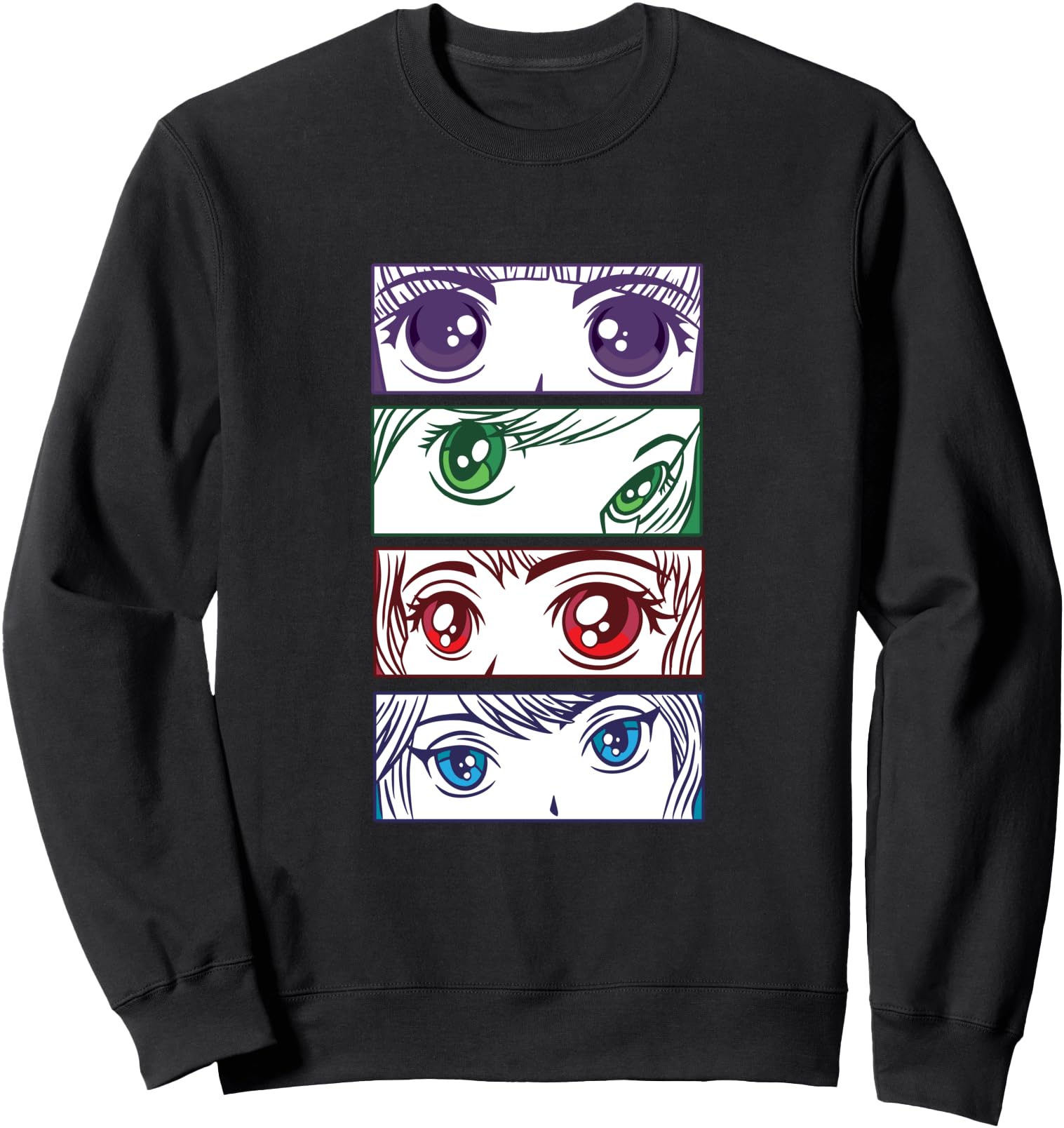 Japanese Manga Girt Eyes Sweatshirt