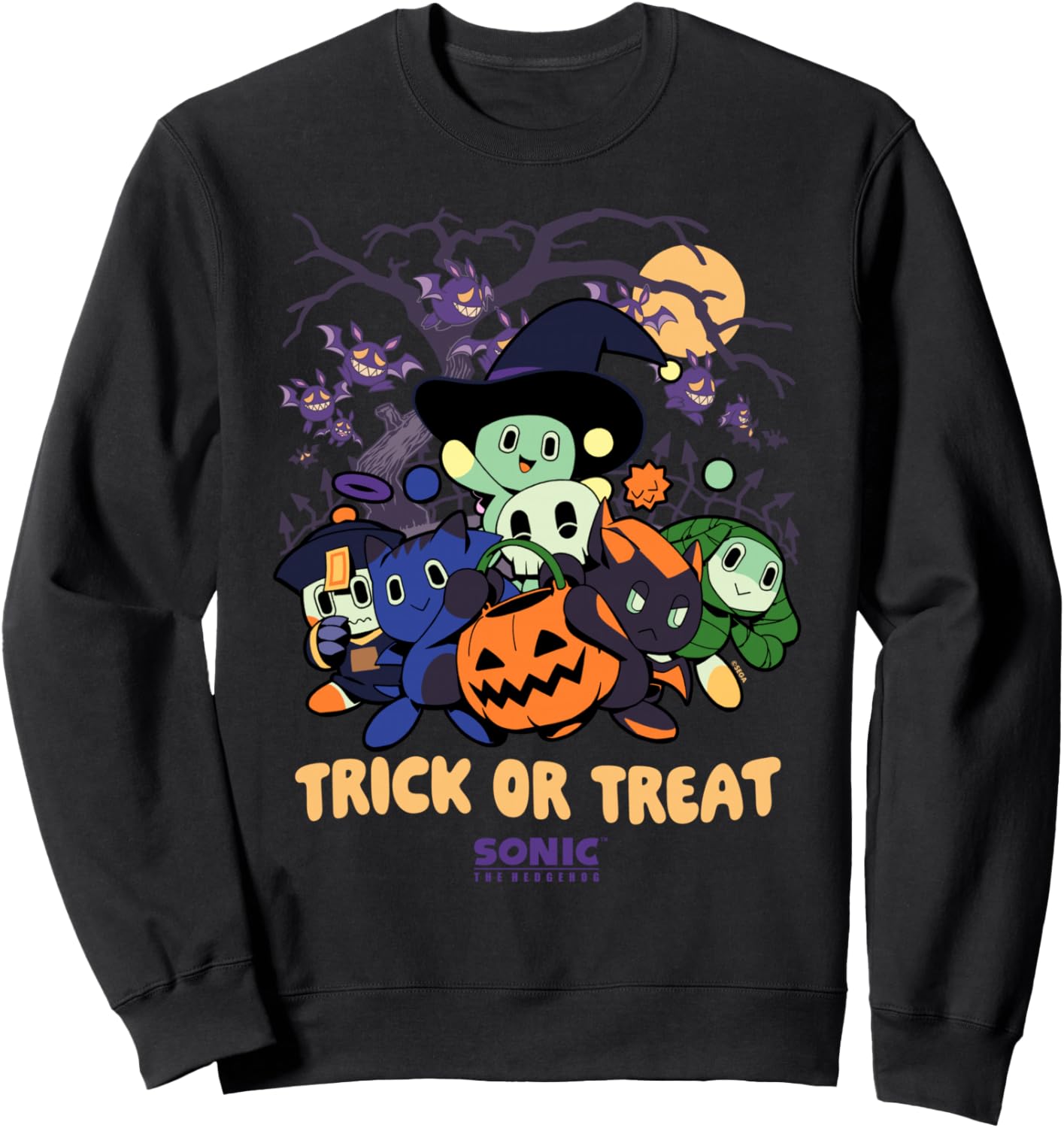 Sonic the Hedgehog - Chao Tales Halloween Trick or Treat Sweatshirt
