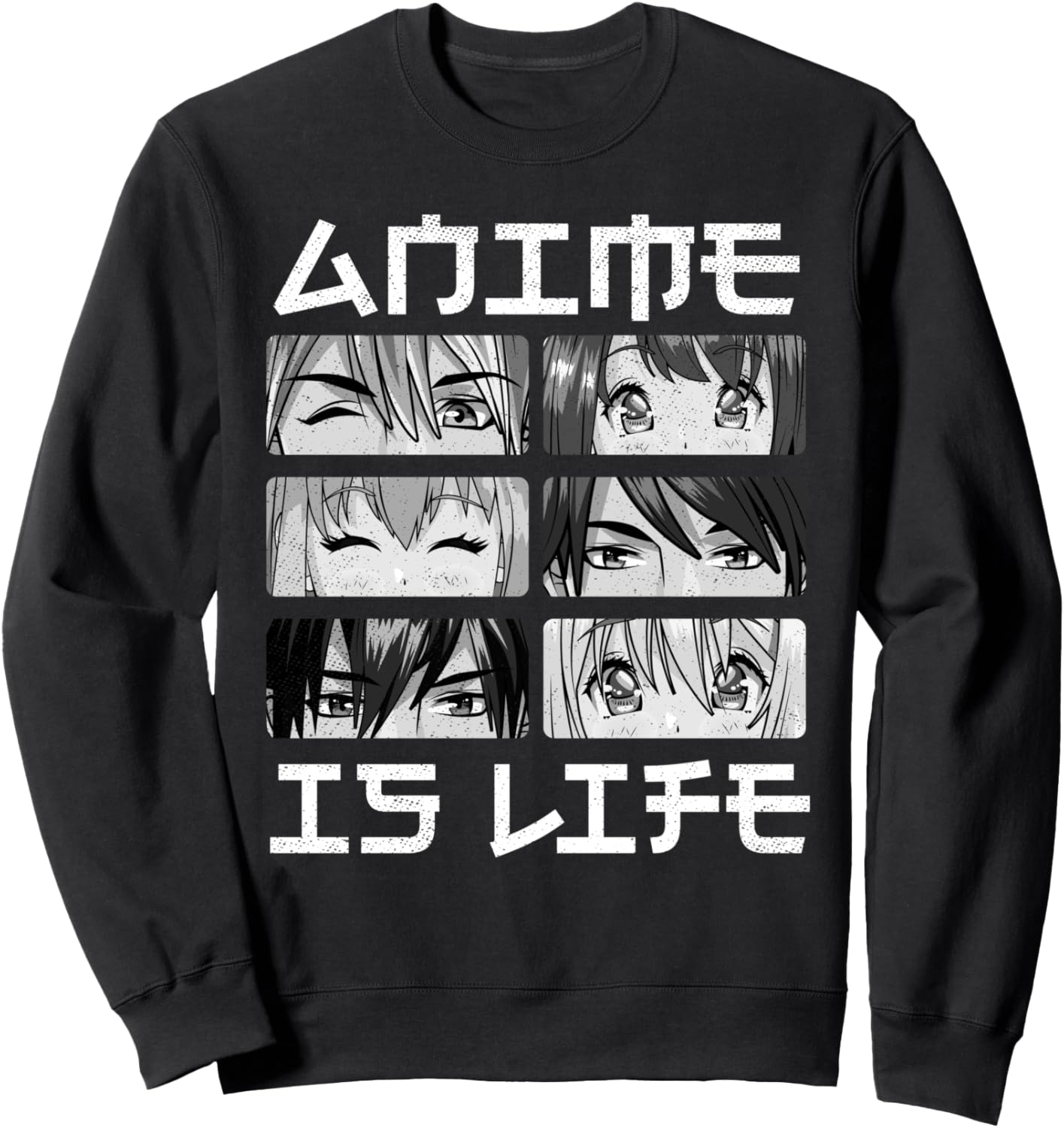 Anime is Life Boy Girl Manga Lover Gifts Anime Merch Otaku Sweatshirt