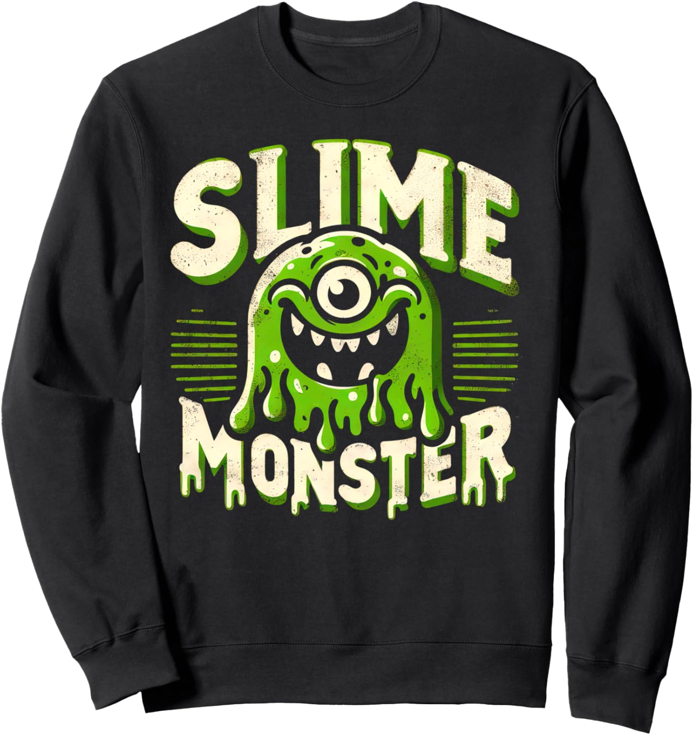 Slime Monster Fans of Gooey and Fun Quirky Creatures Sweatshirt