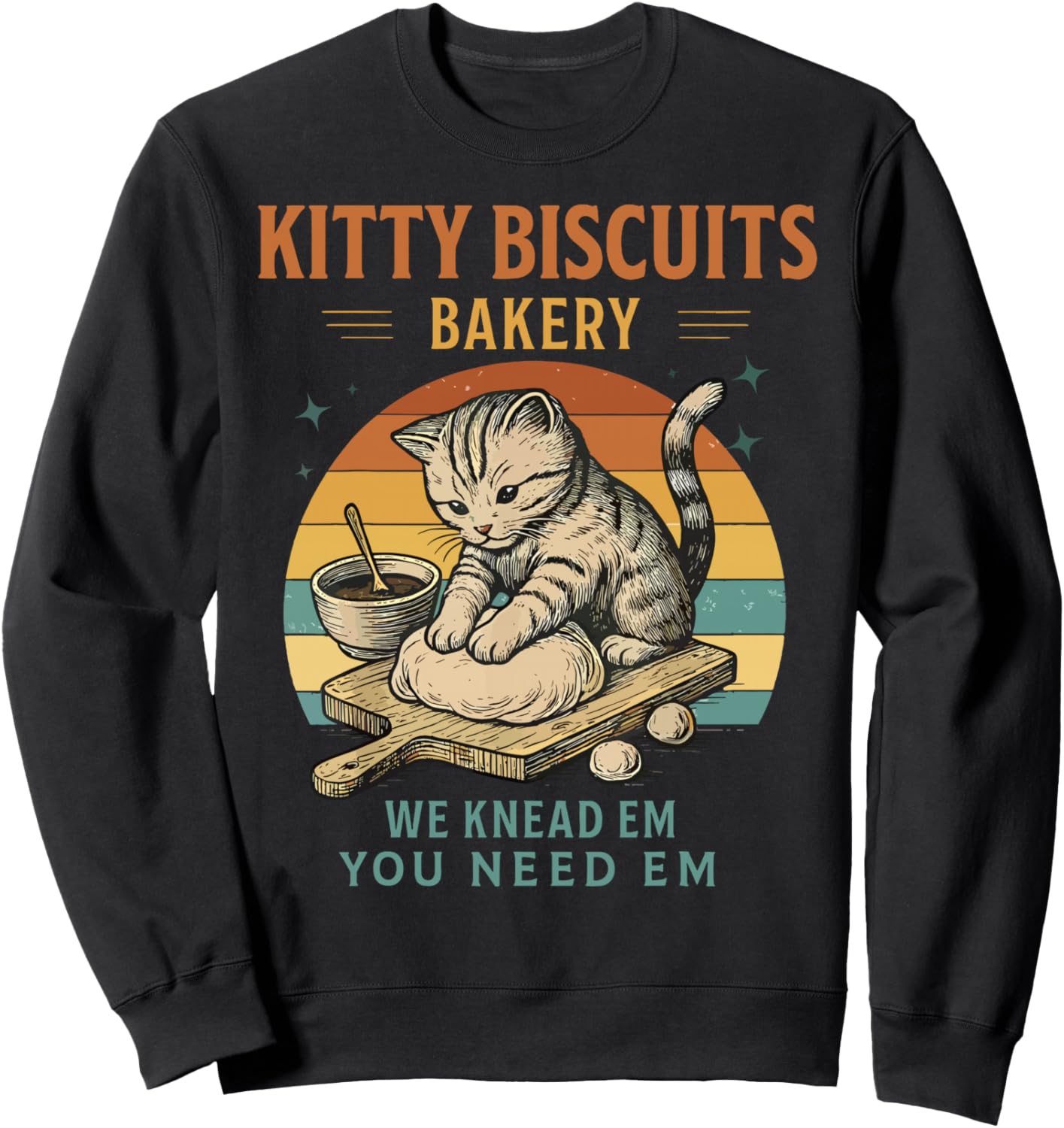 kitty biscuits bakery Sweatshirt