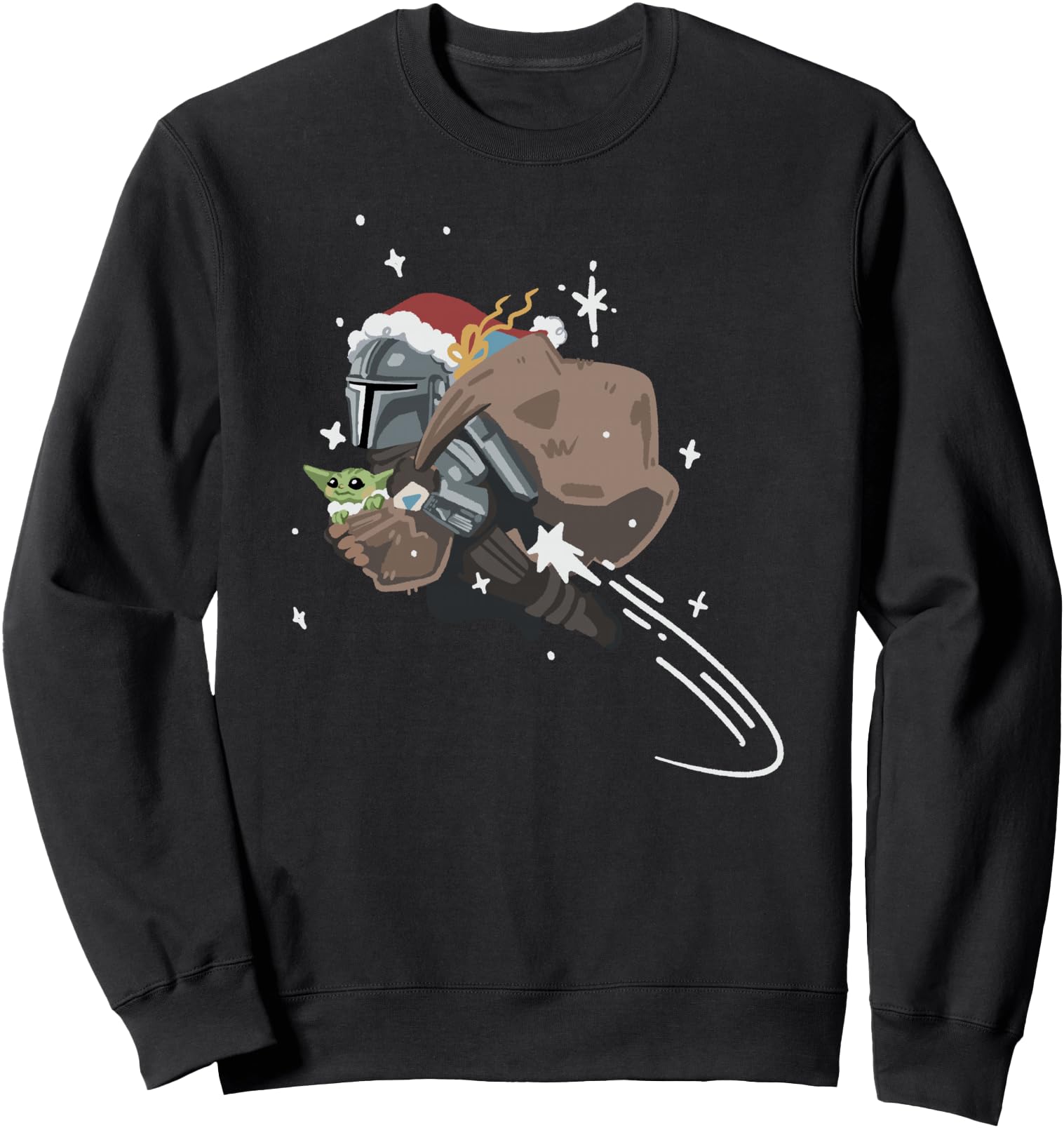 Star Wars The Mandalorian Christmas Santa Mandalorian Sweatshirt