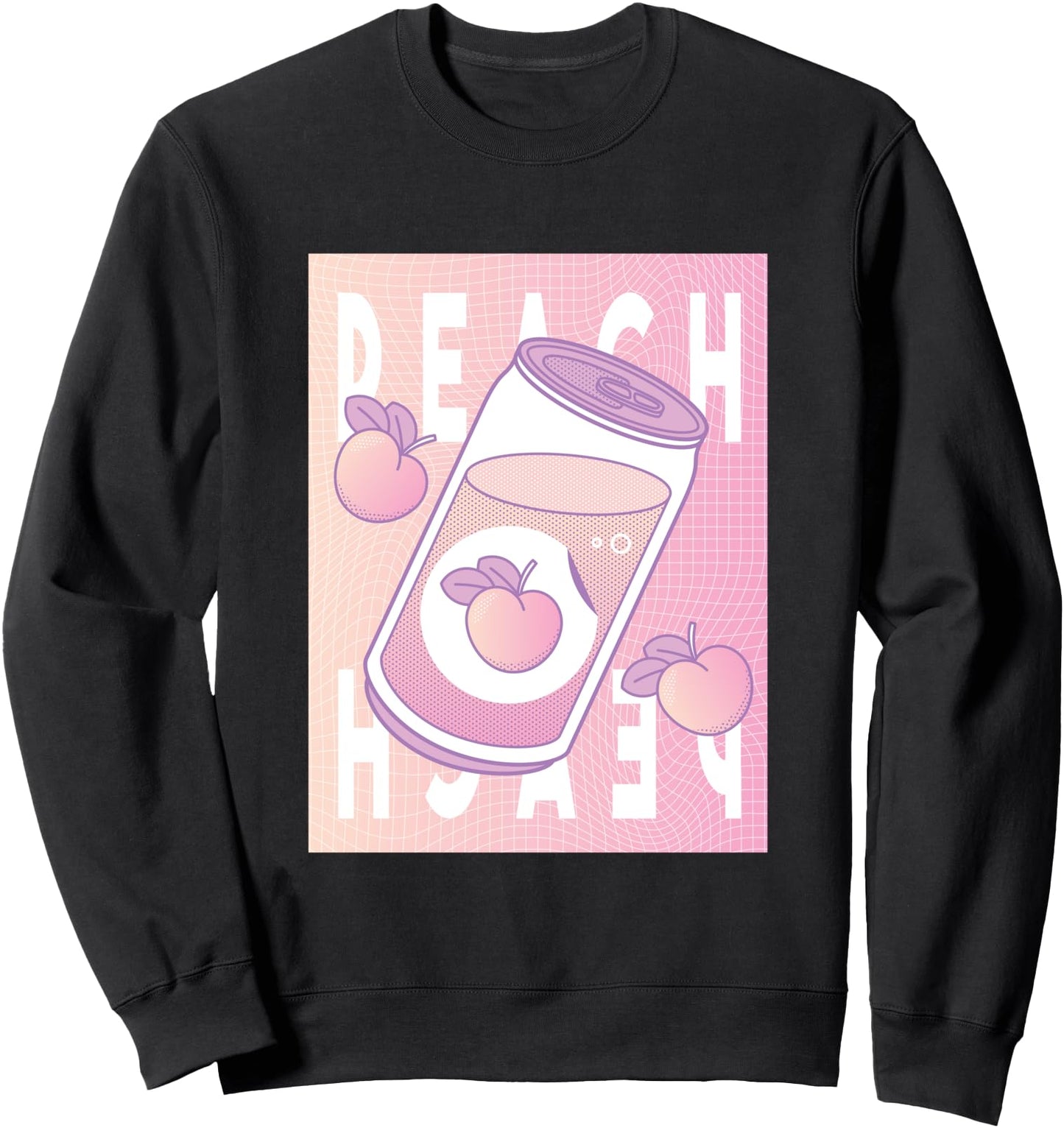 90s Japanese Aesthetic Peach Juice Sweatshirt