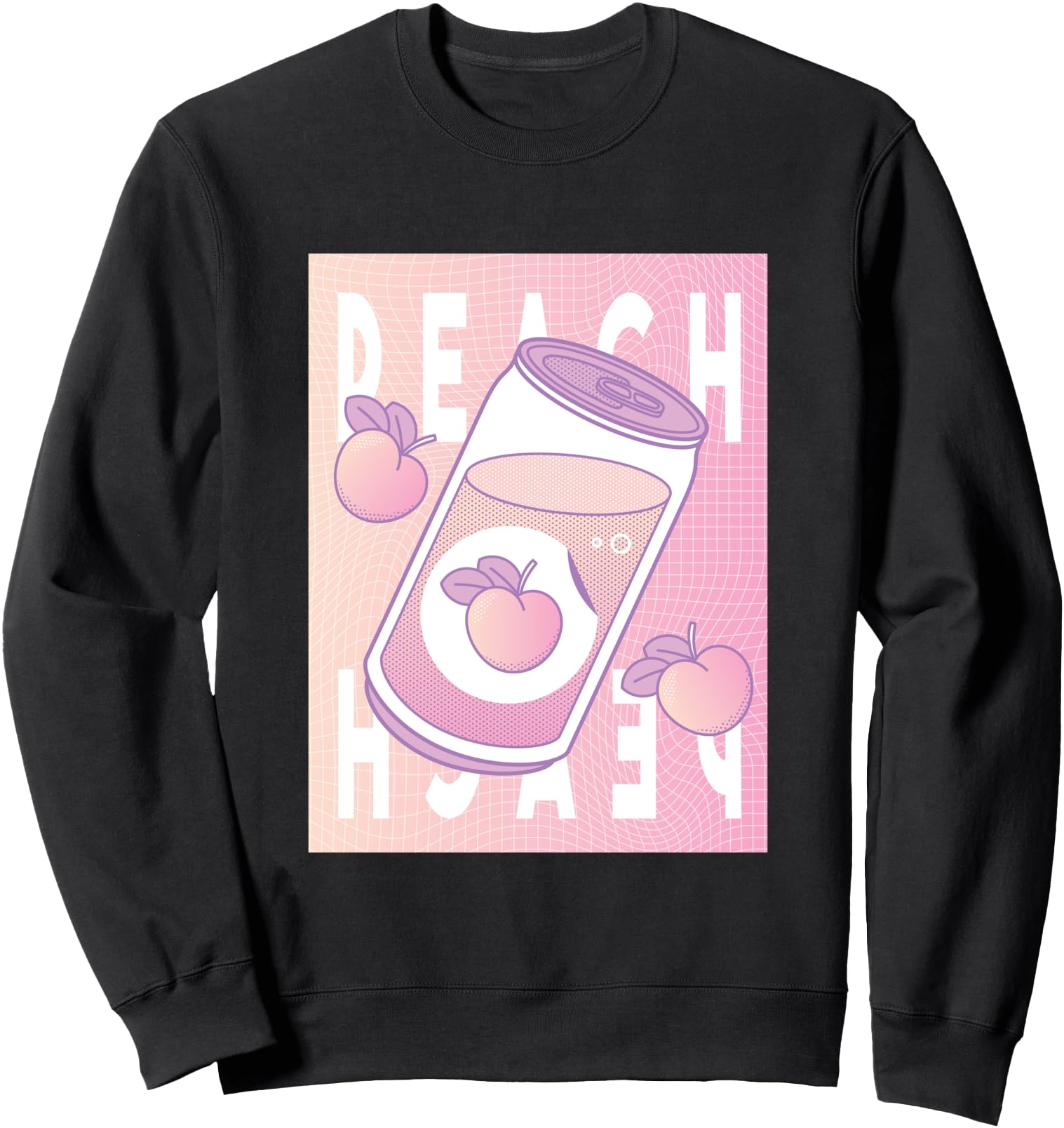 90s Japanese Aesthetic Peach Juice Sweatshirt