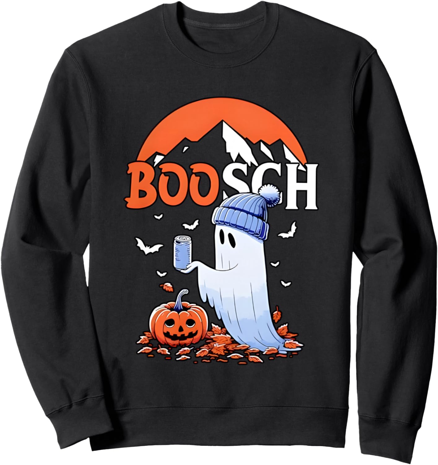 Ghost Boosch Beer Halloween Sweatshirt