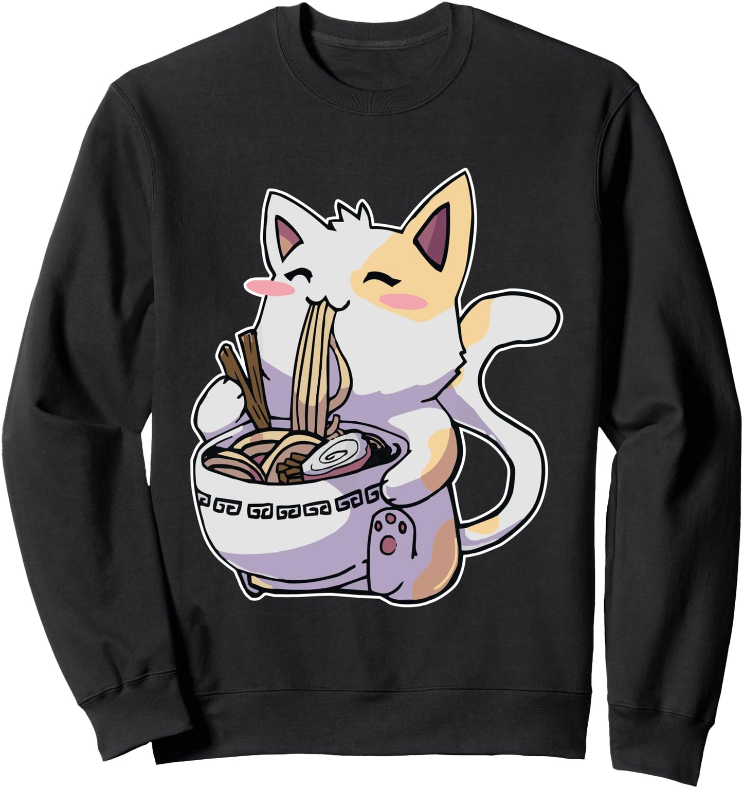 Anime Face Eyes - Japanese Culture Art - Manga Aesthetic Sweatshirt