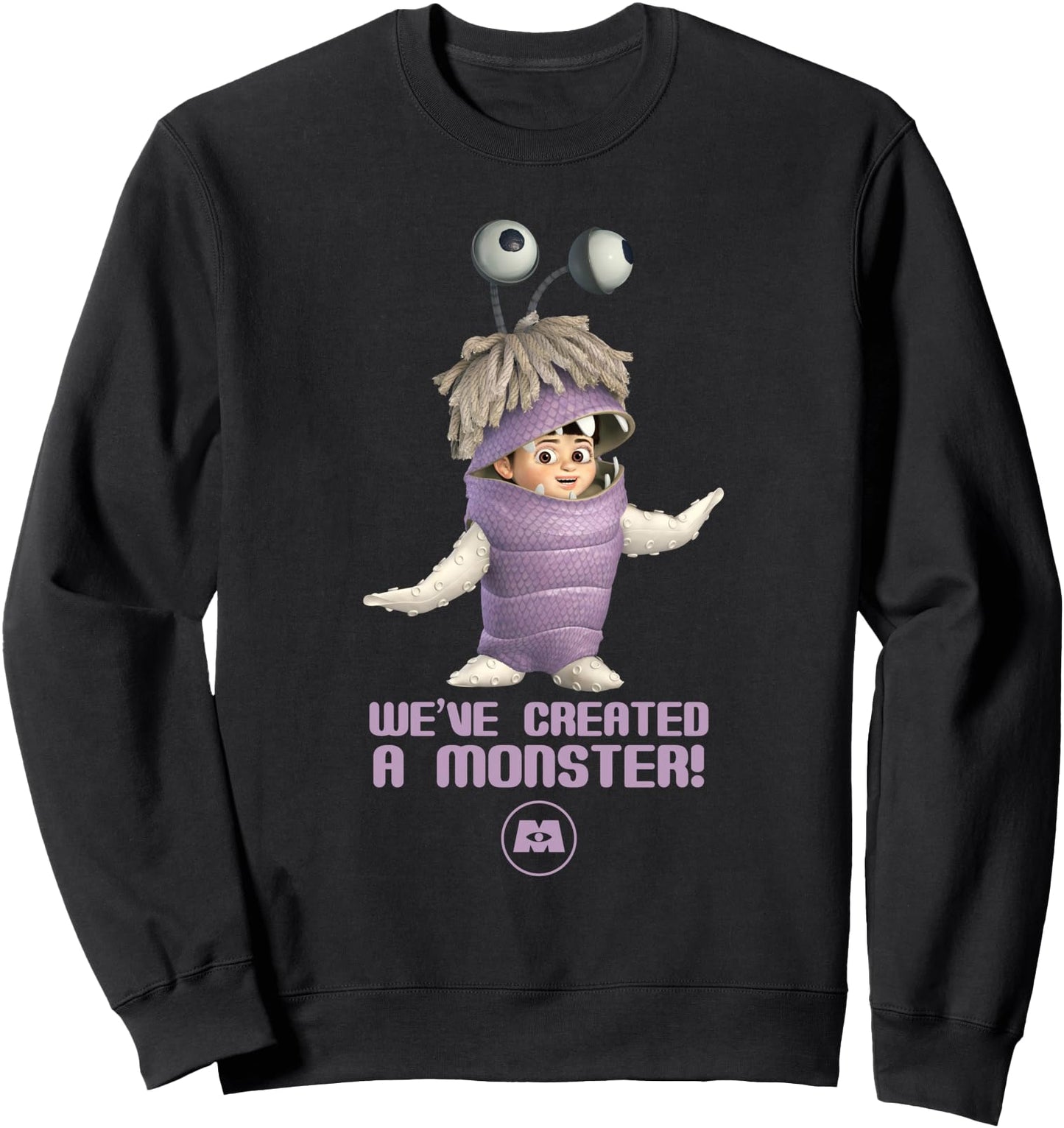 Disney Pixar's Monsters, Inc. Boo We've Created a Monster Sweatshirt