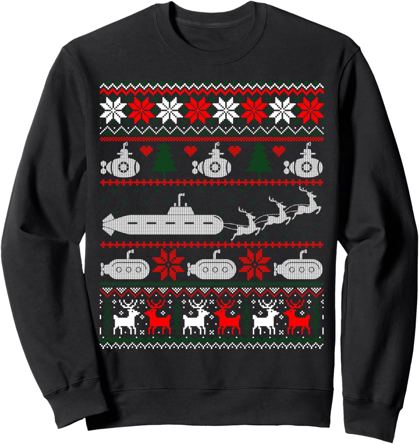 Submarine Submariner Ugly Christmas Sweater Sweatshirt