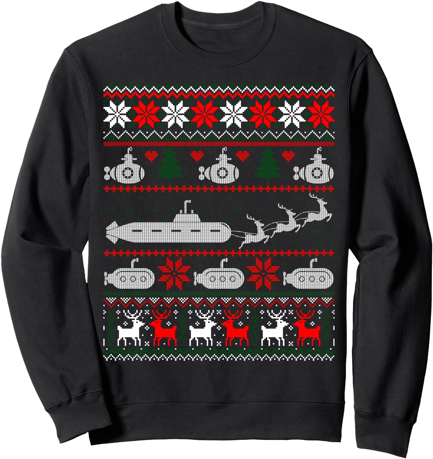 Submarine Submariner Ugly Christmas Sweater Sweatshirt