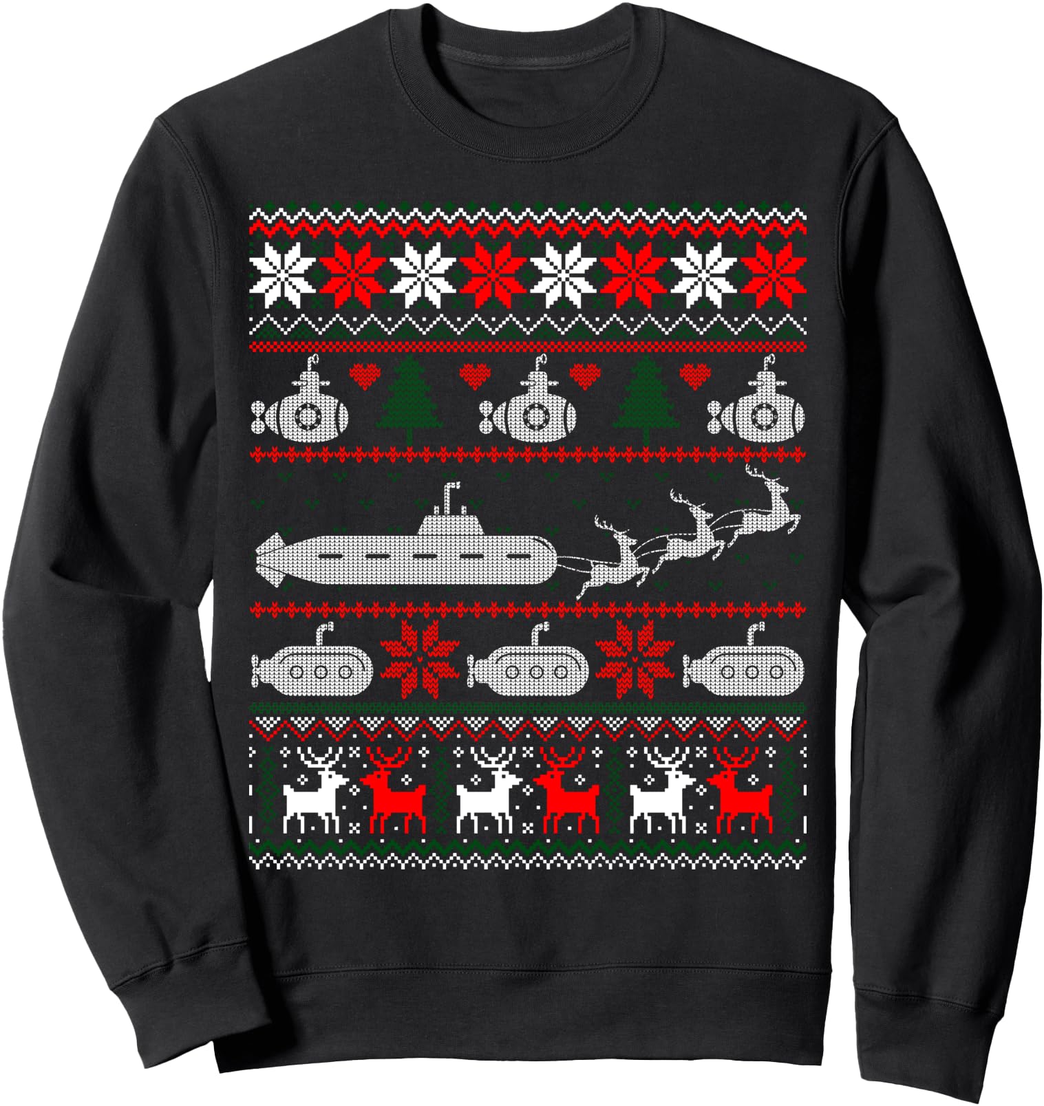 Submarine Submariner Ugly Christmas Sweater Sweatshirt